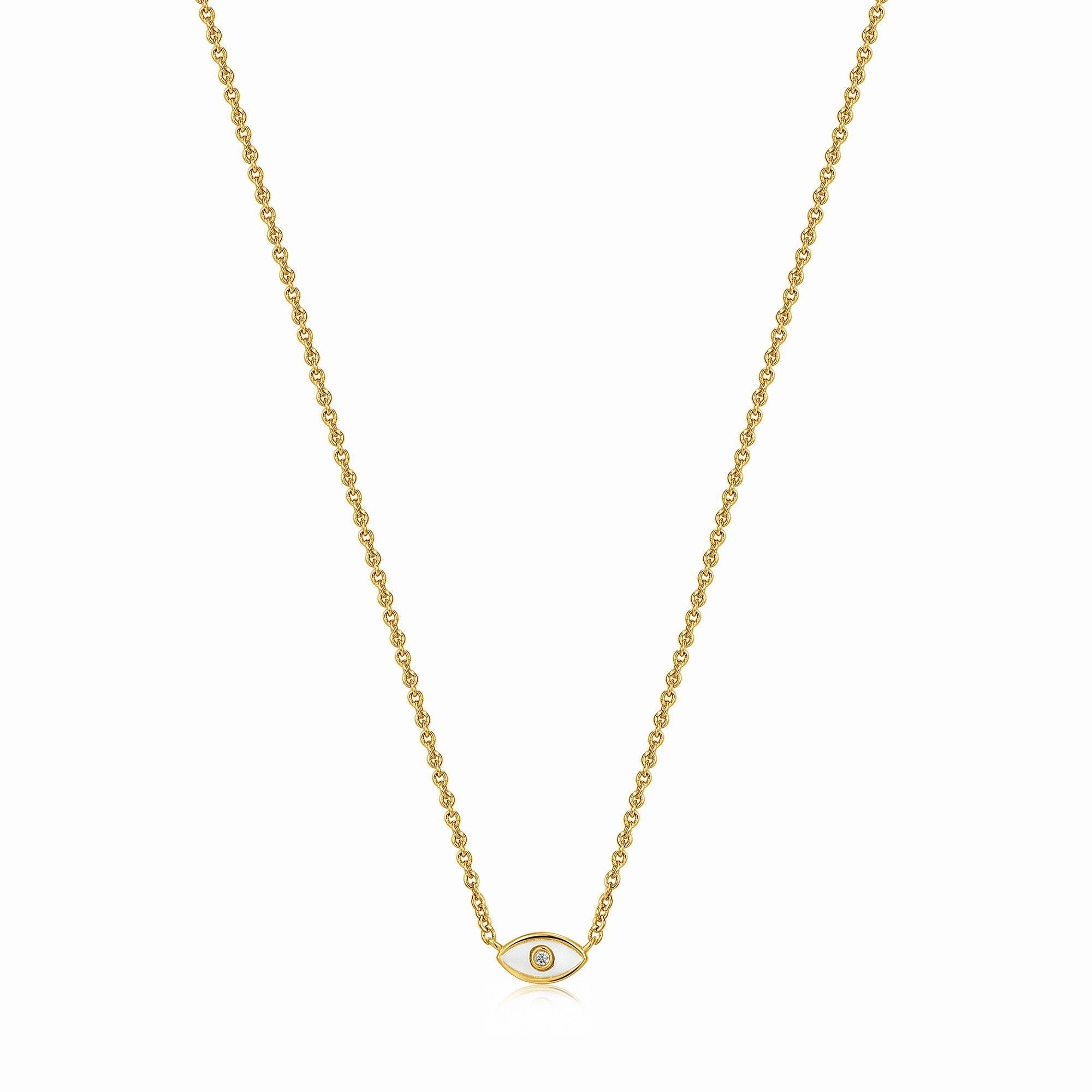 Evil Eye Gold Necklace