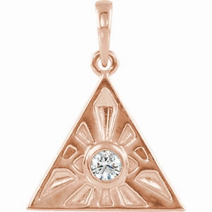 Eye of Providence Charm