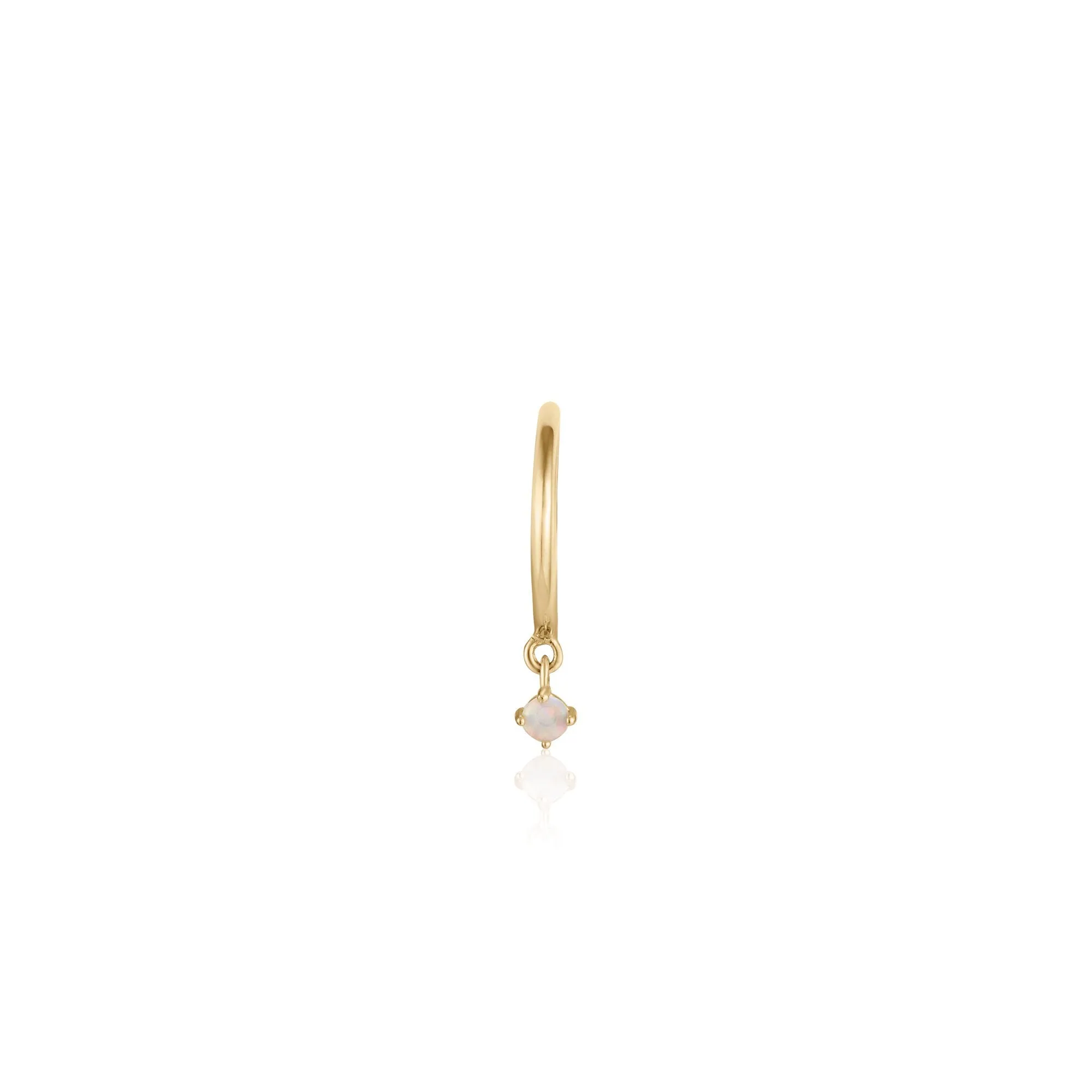 EZRA | Single Opal Hoop