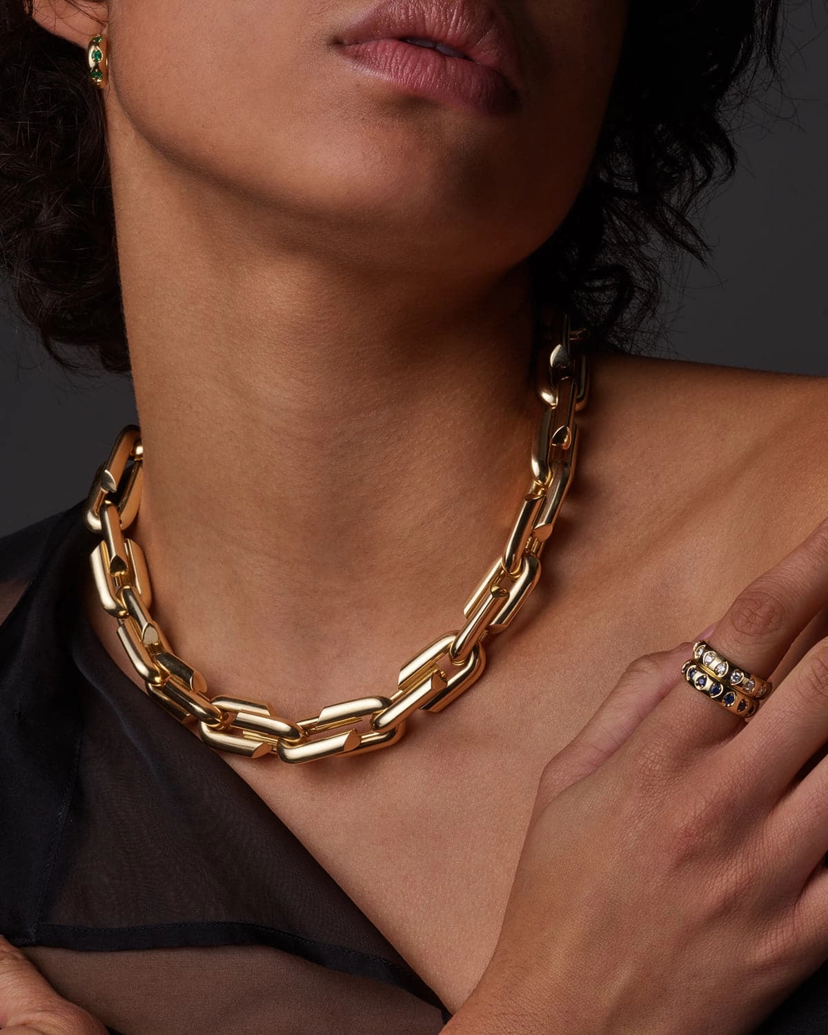 Forever & Always a Pair - Love : Diamond Gemstone Band