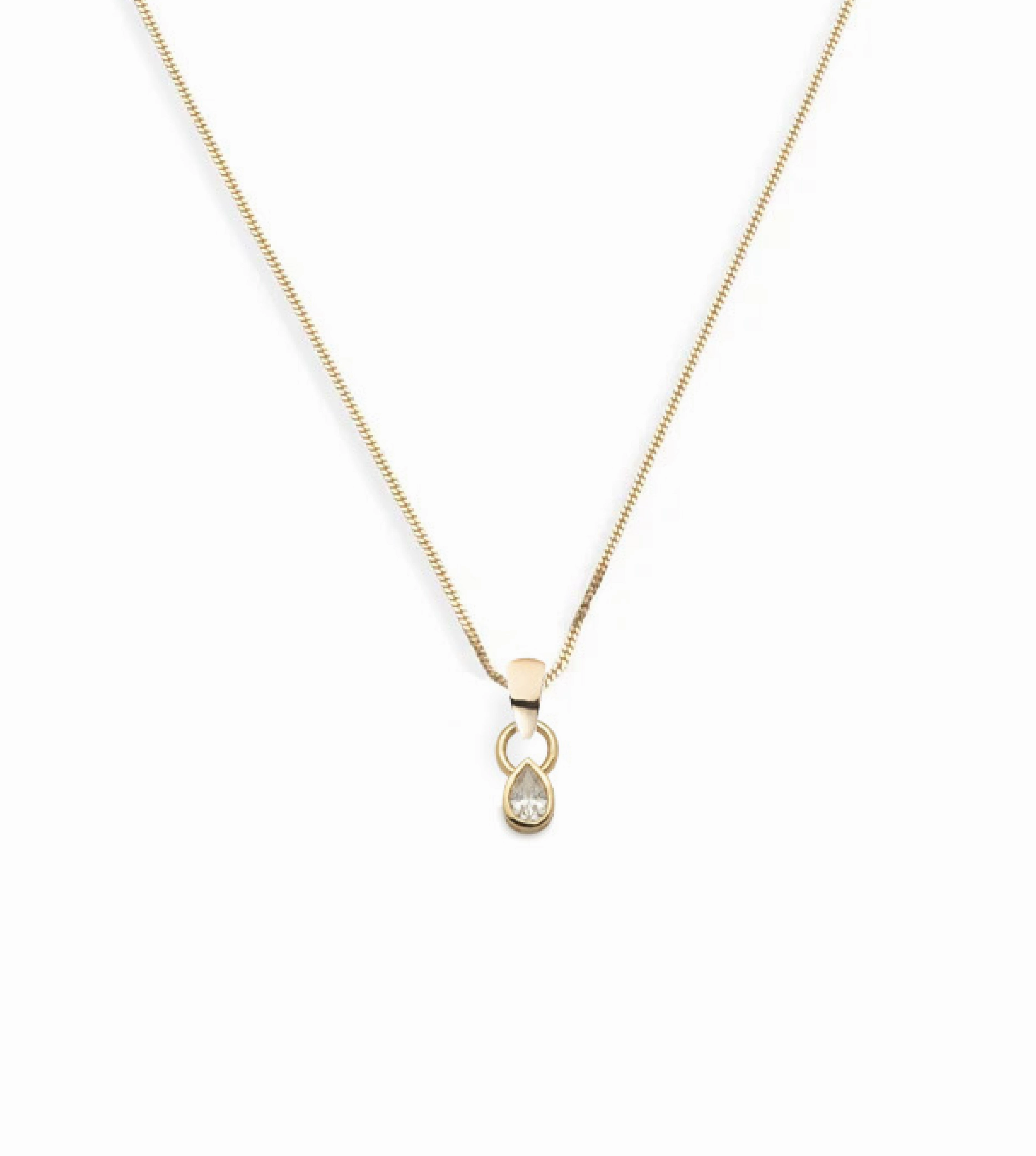 Forever & Always a Pair Diamond - Love : Fine Diamond Cut Curb Necklace