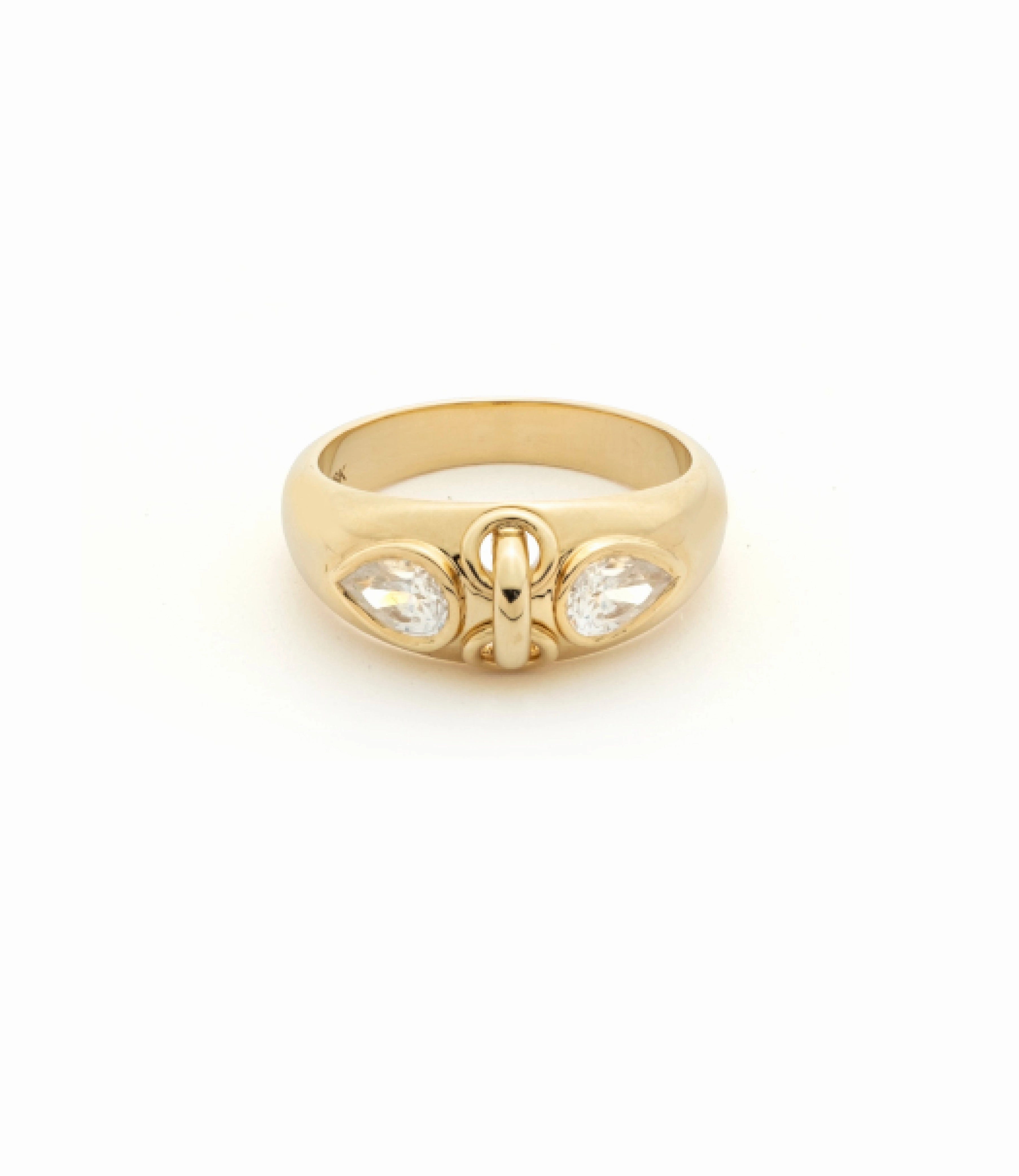 Forever & Always a Pair Diamond Ring : in Yellow Gold