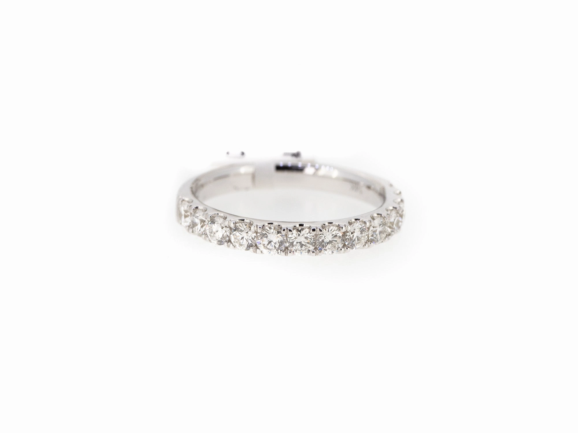 French Pave 1/2 Eternity
