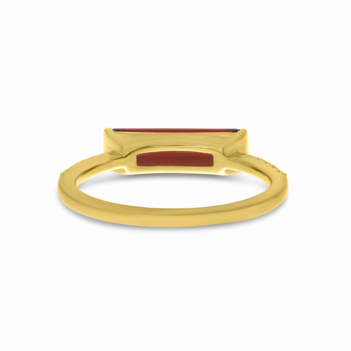 Gemstone Bar Ring