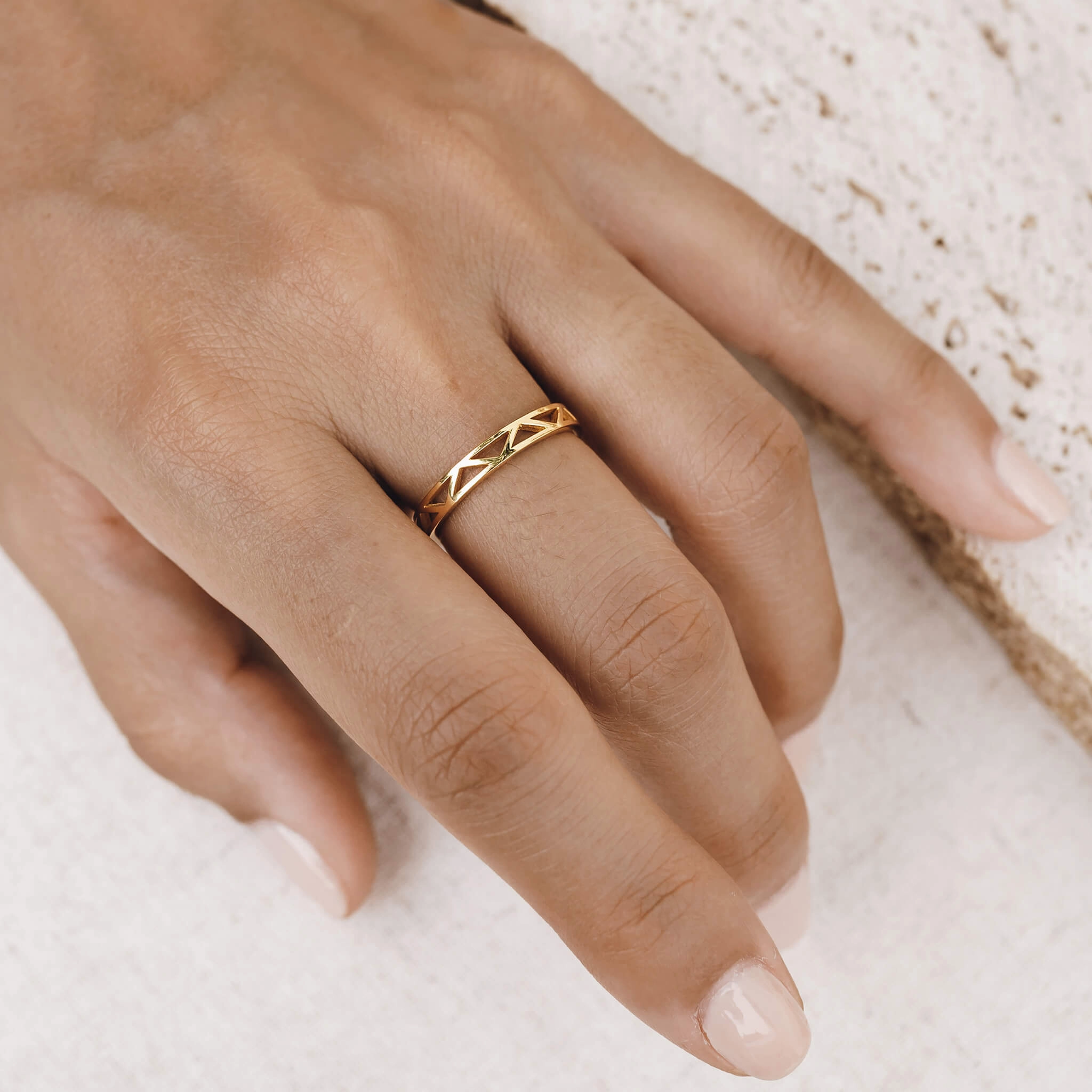Geometric Ring - Vera
