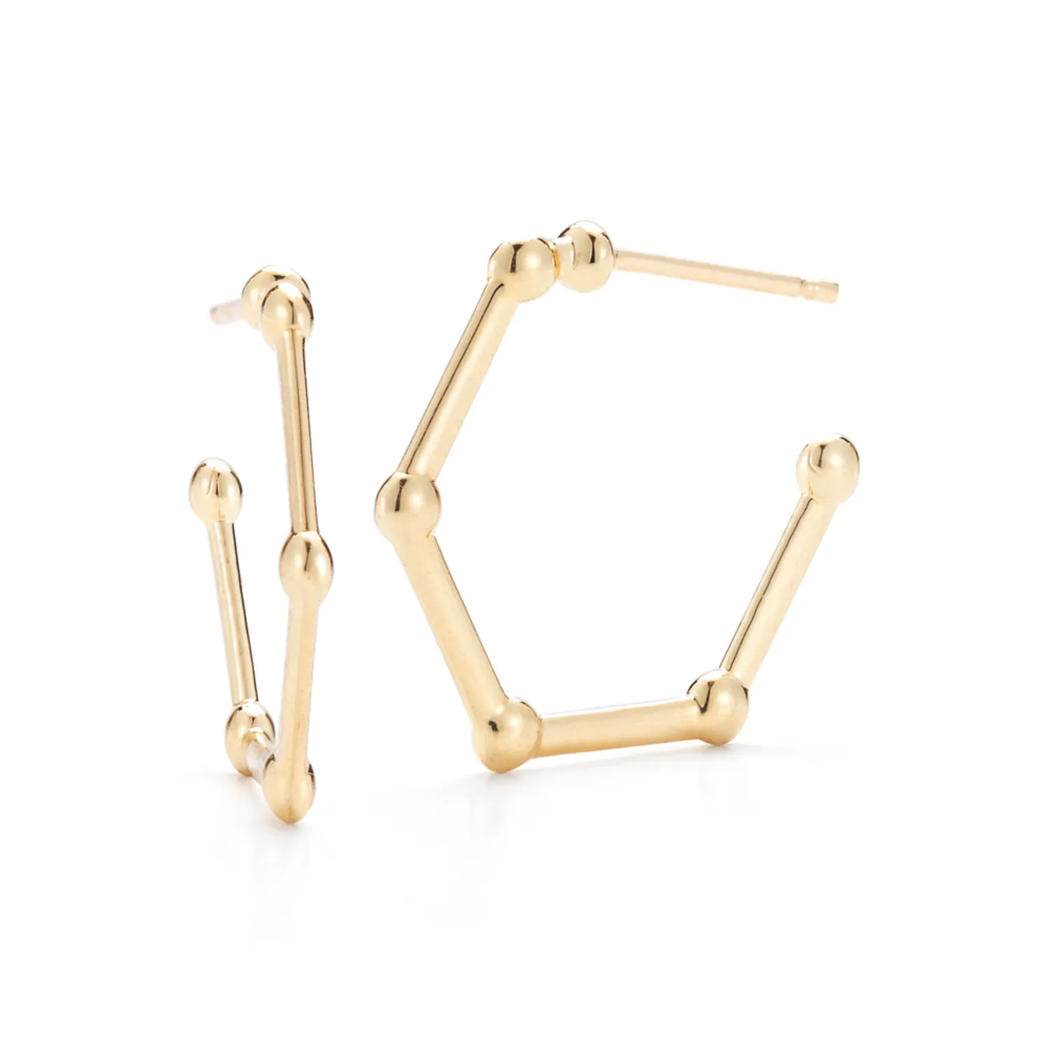 Gold Lenox Earrings