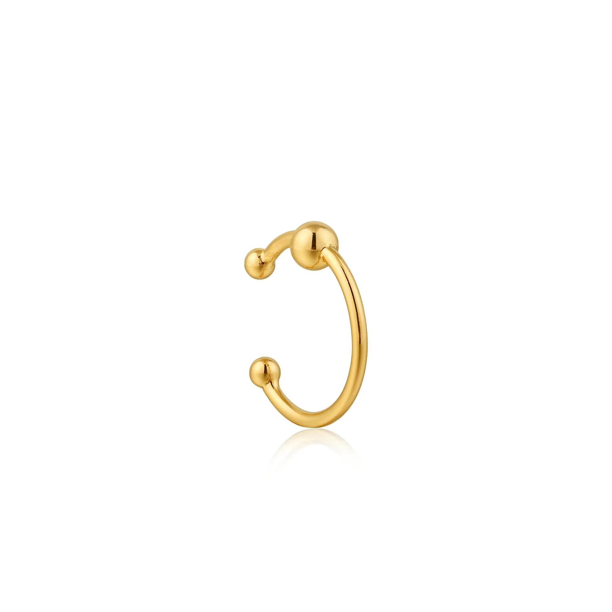 Gold Orbit Ear Cuff