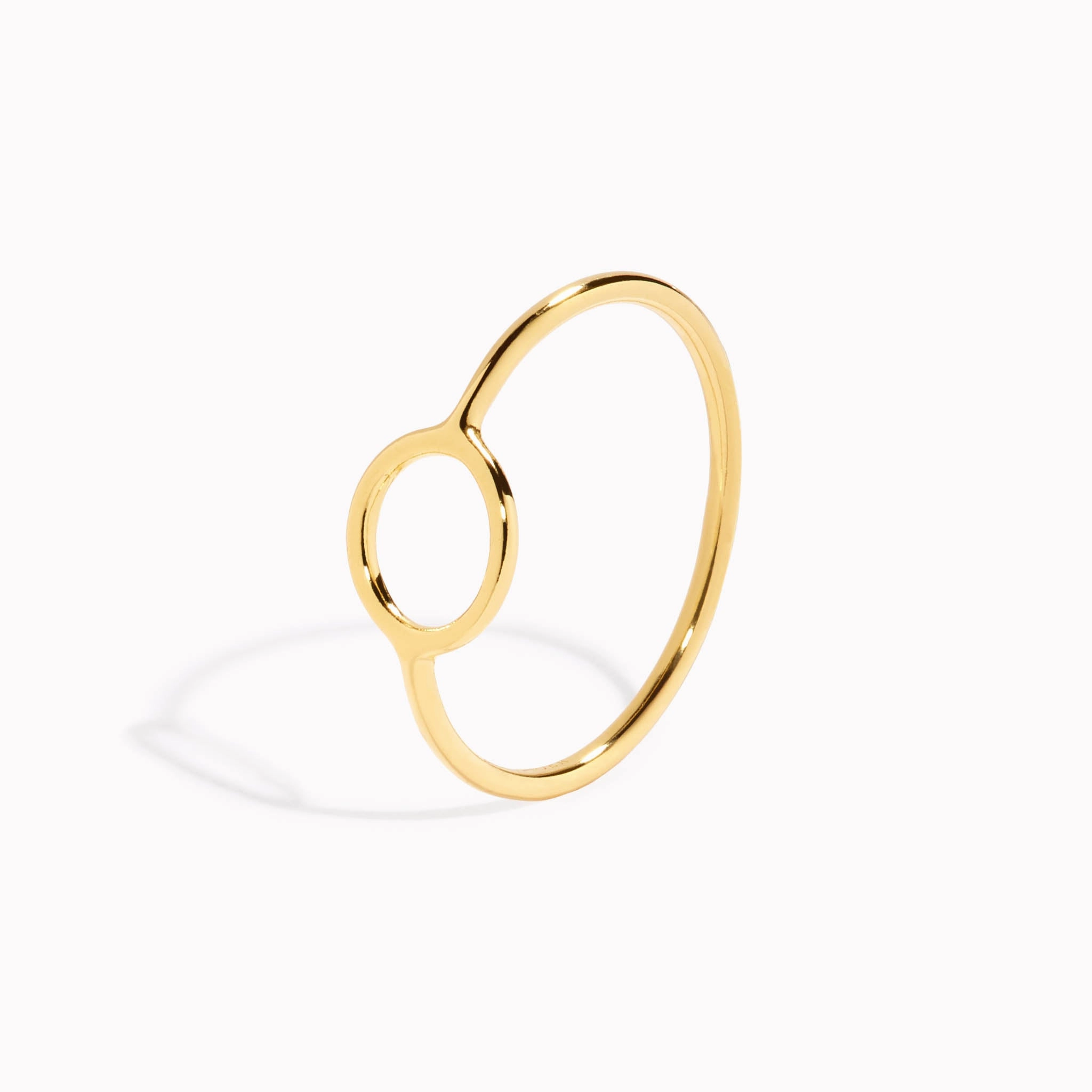 Gold Circle Ring