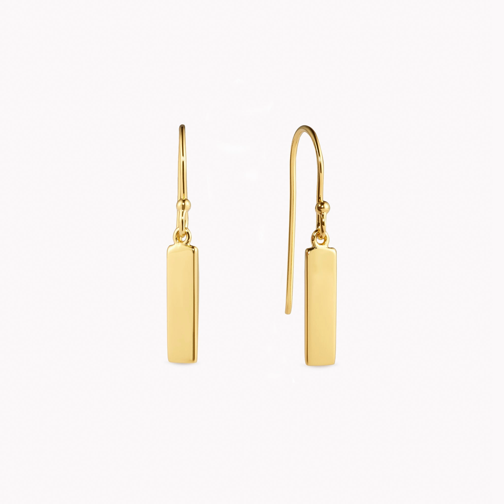 Gold Dangle Earrings - Dina