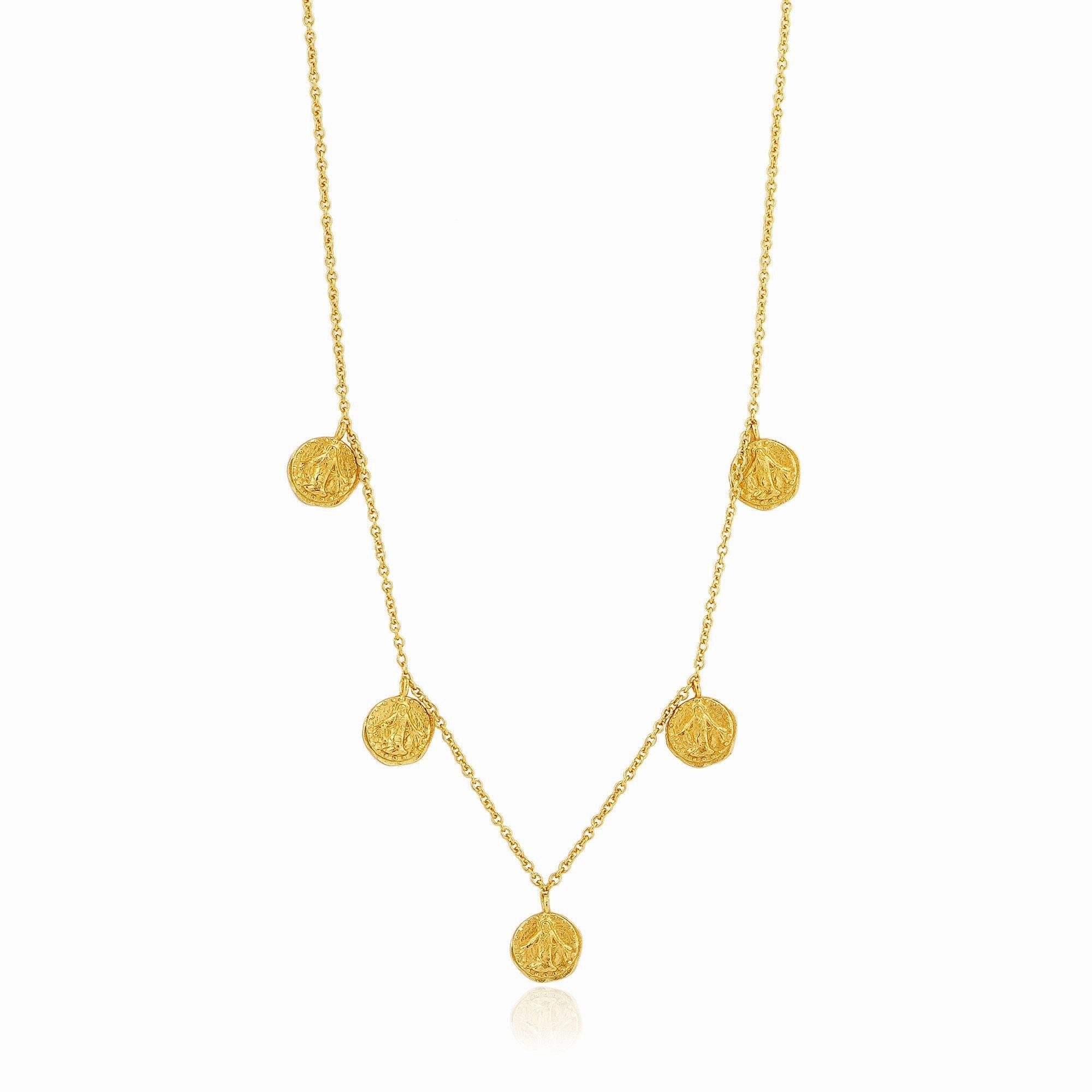 Gold Deus Necklace