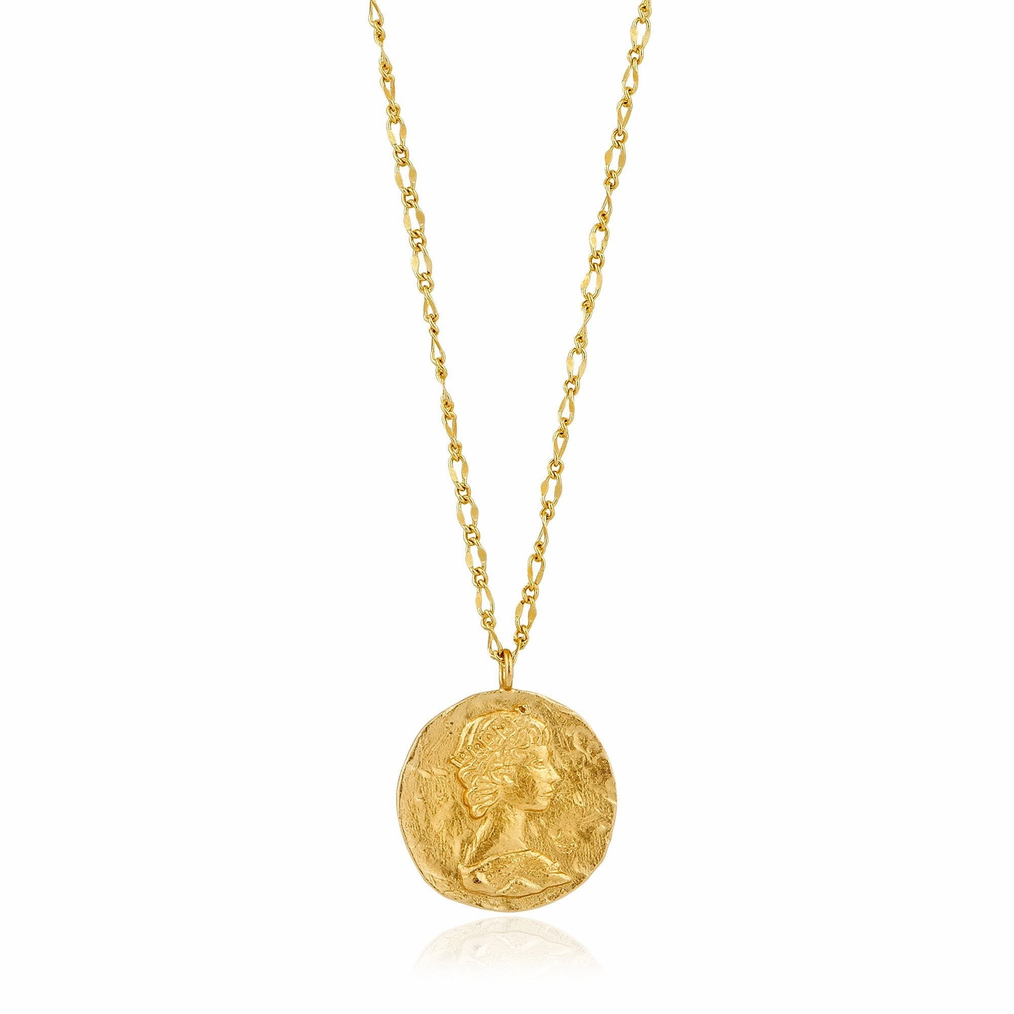 Gold Roman Empress Necklace