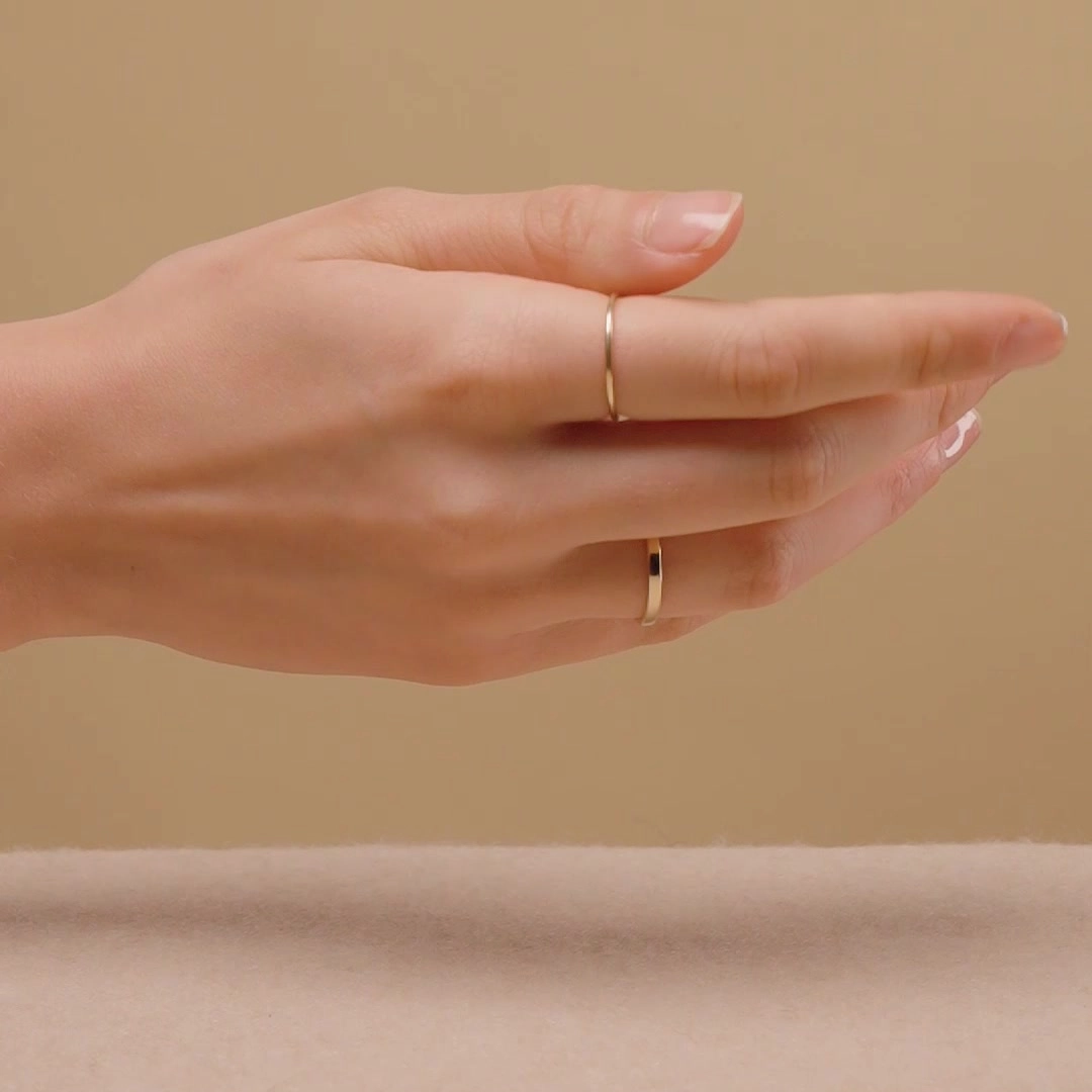 Gold Stacking Ring - Liv