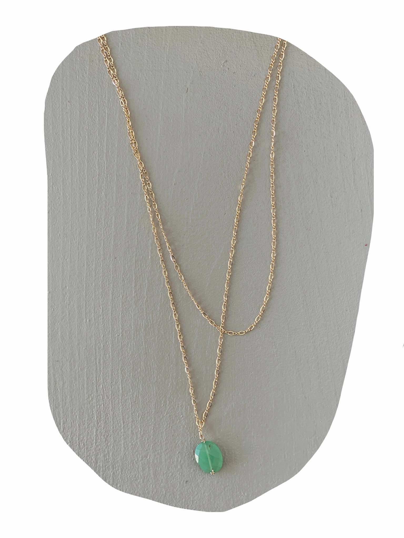 Grace Necklace - Chrysoprase
