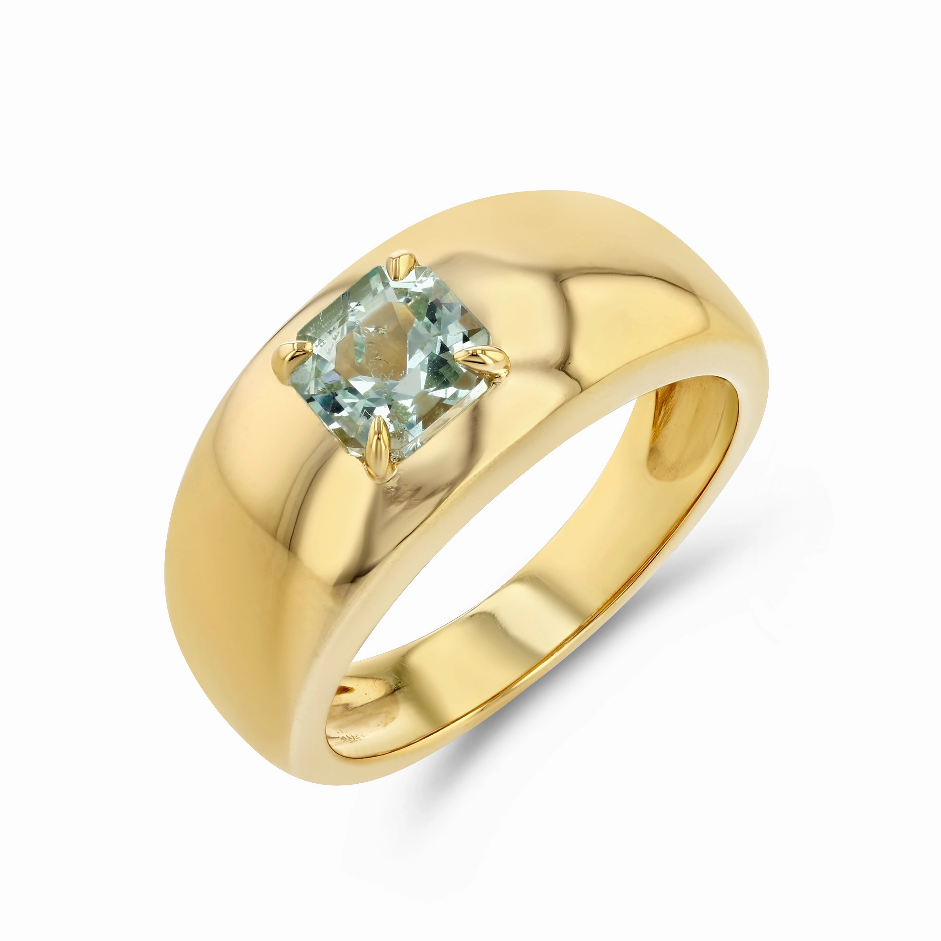 GREEN BERYL CLOUD RING