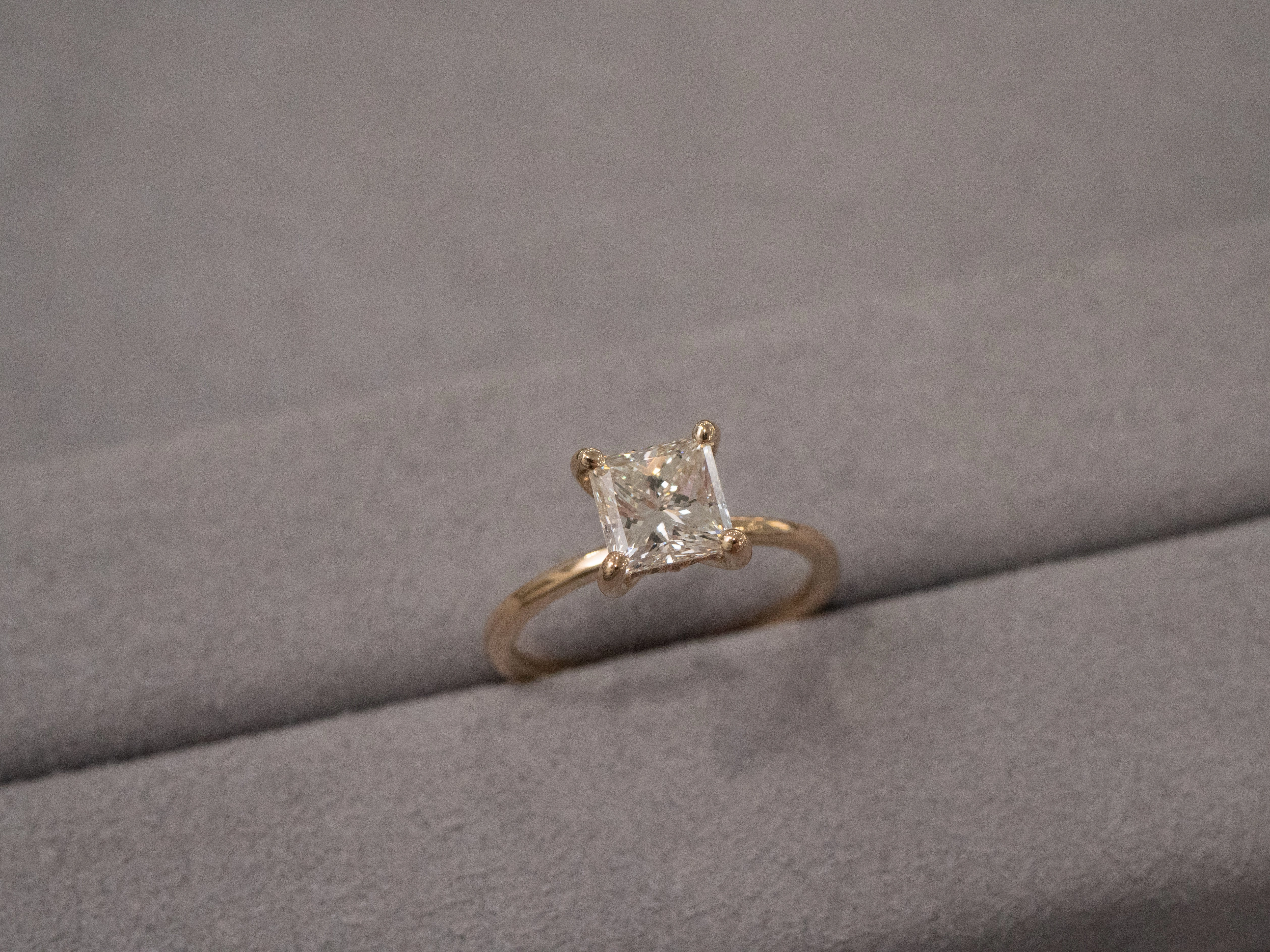 Hidden Halo Princess Cut 1.51ct