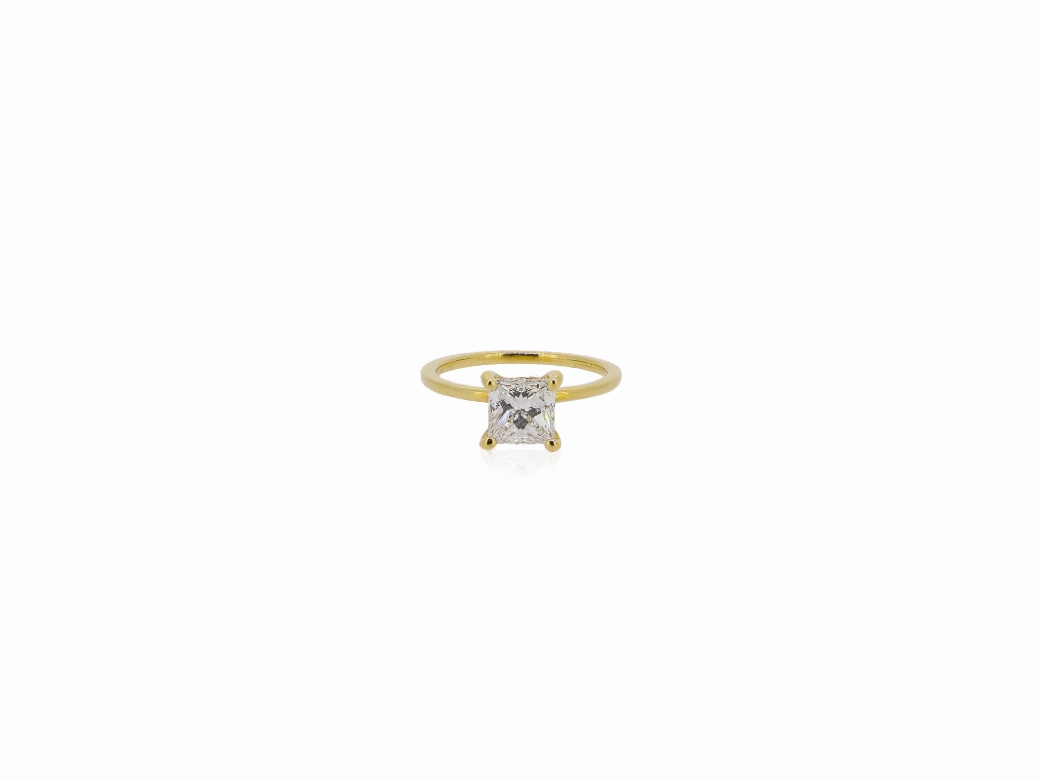 Hidden Halo Princess Cut 1.51ct