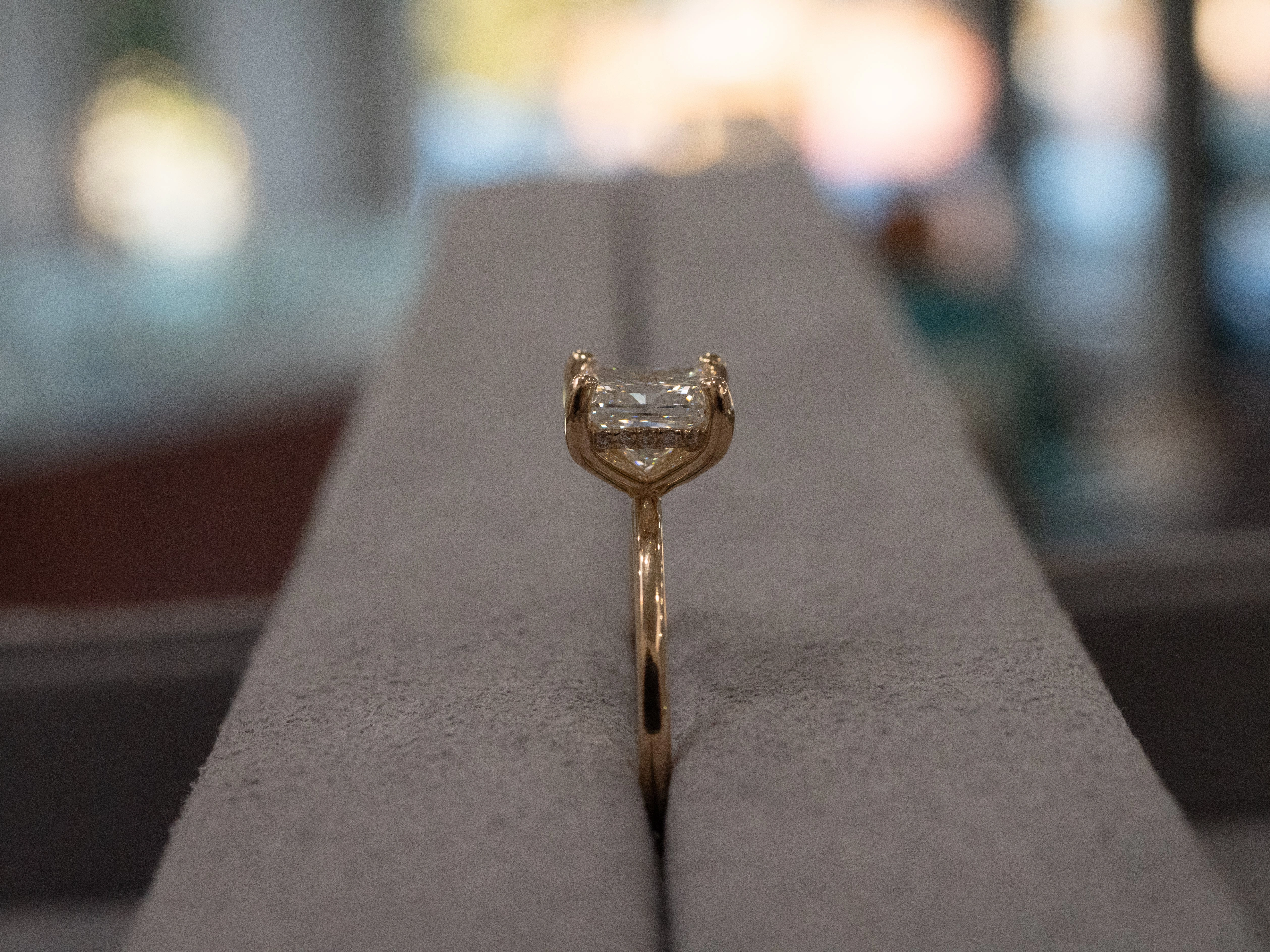 Hidden Halo Princess Cut 1.51ct