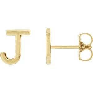 Initial Earring