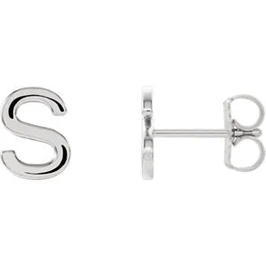 Initial Earring