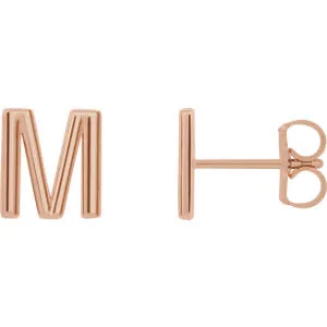 Initial Earring