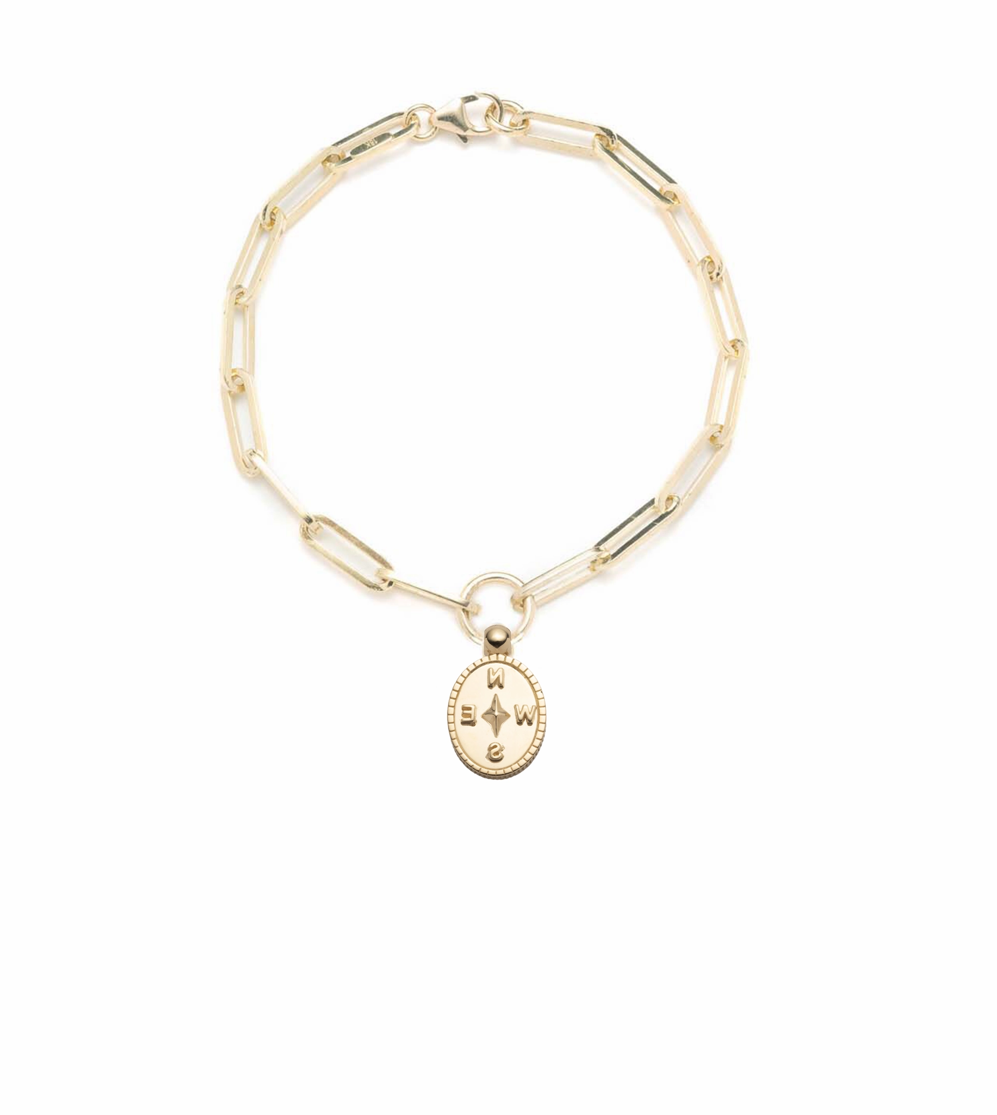 Internal Compass : Classic FOB Clip chain Bracelet