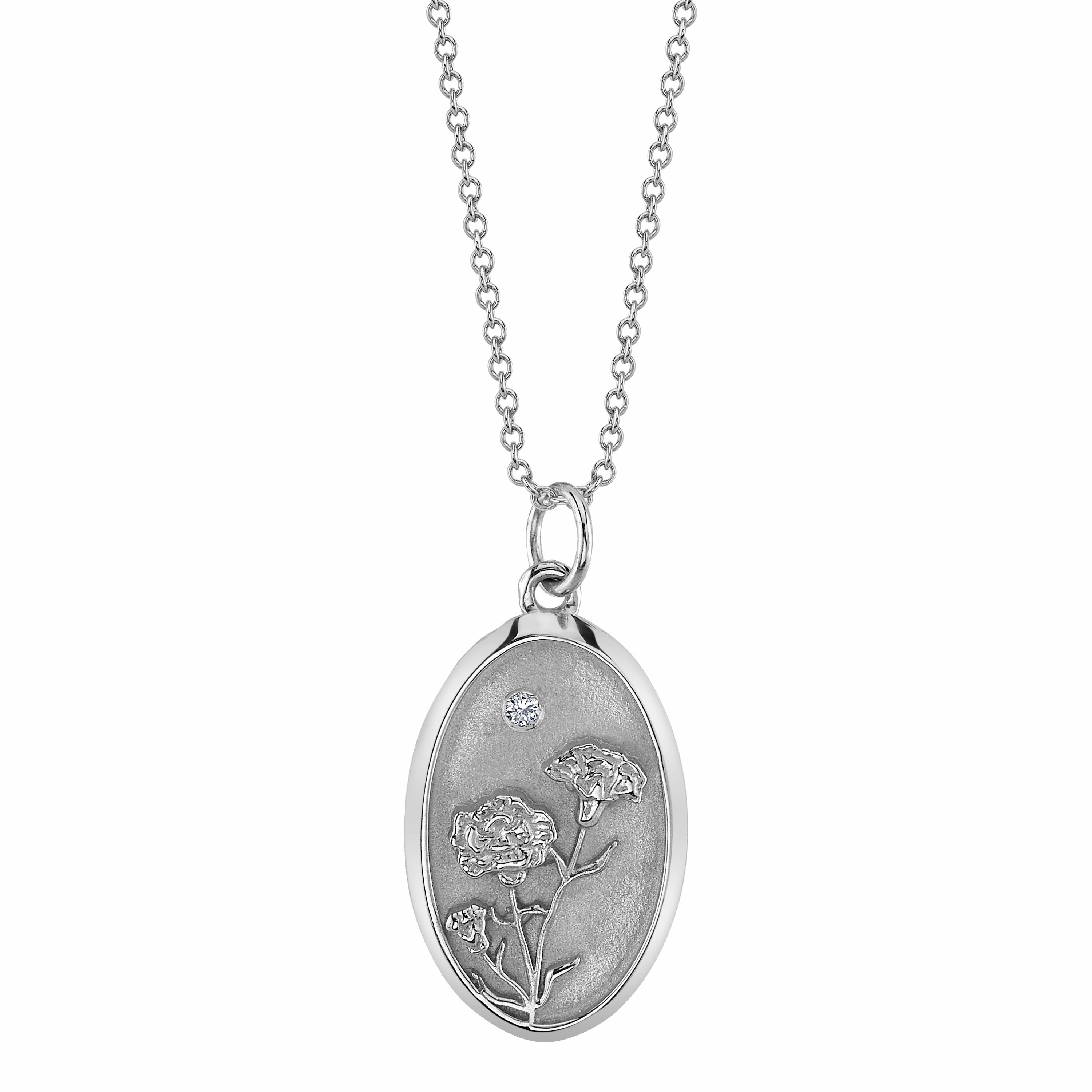 JANUARY BIRTH FLOWER CHARM