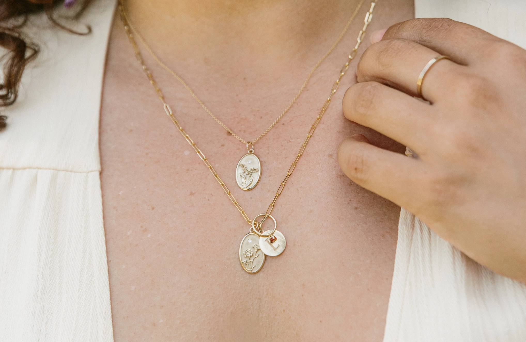 JANUARY BIRTH FLOWER CHARM