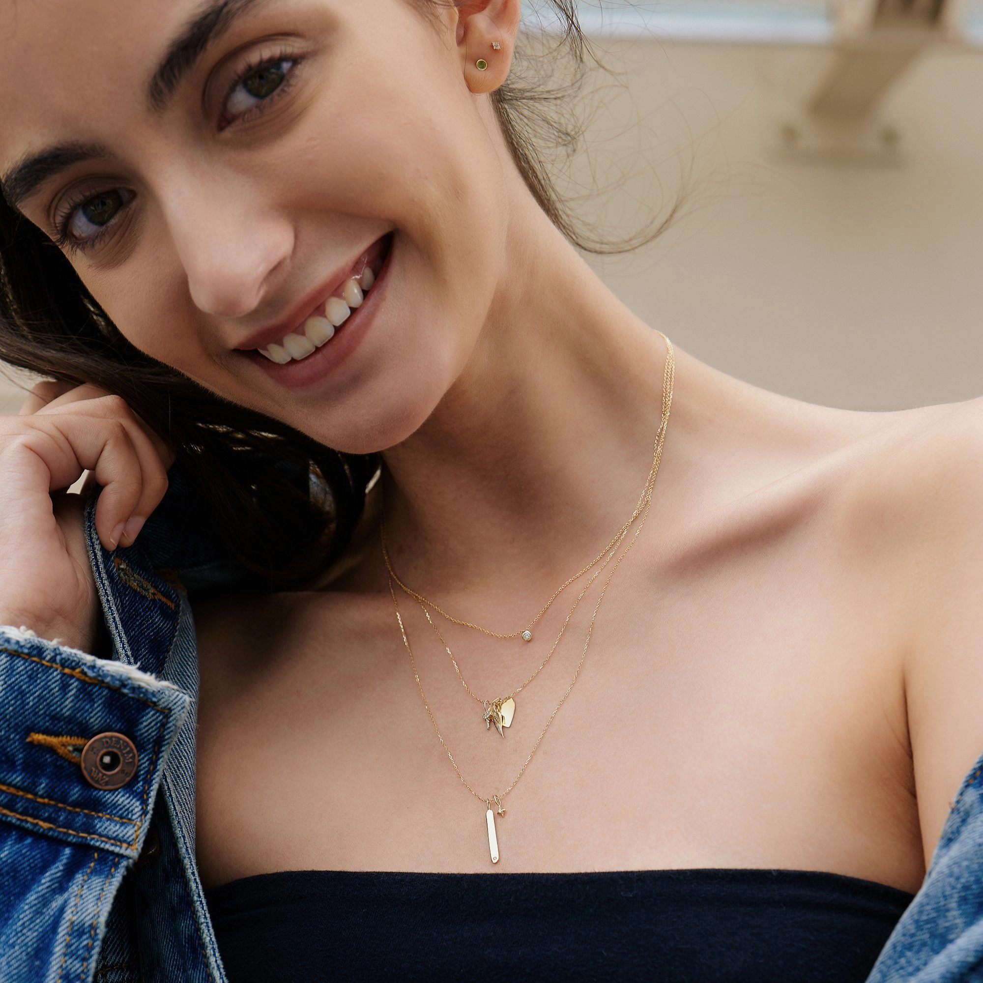 JOY | Engravable Heart Charm
