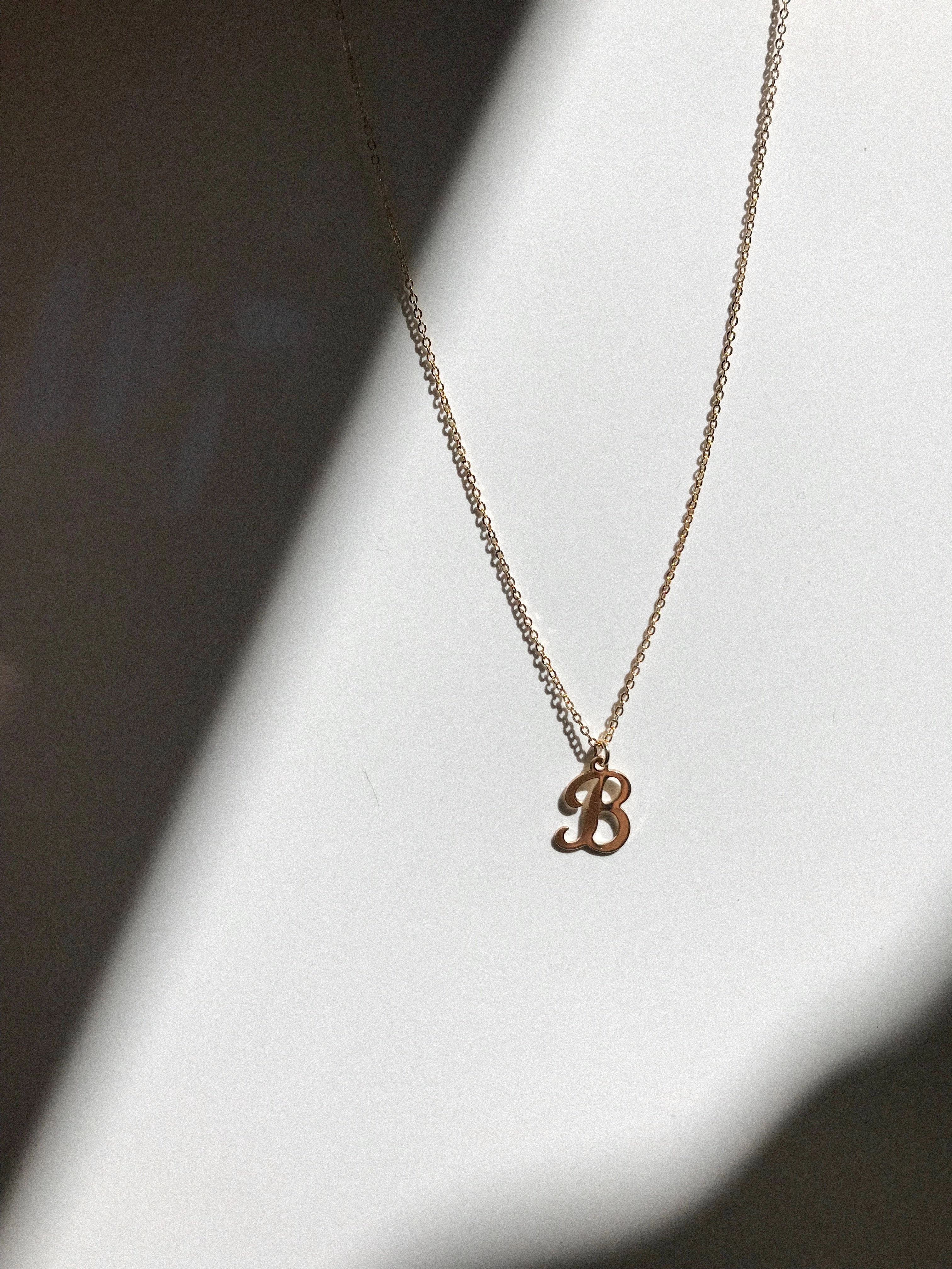 Letter Necklace