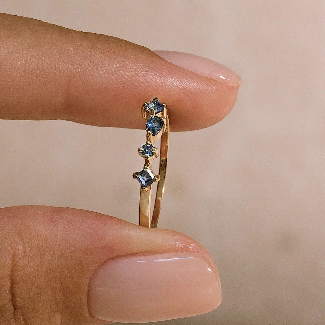 London Blue Topaz Ring - Ilse