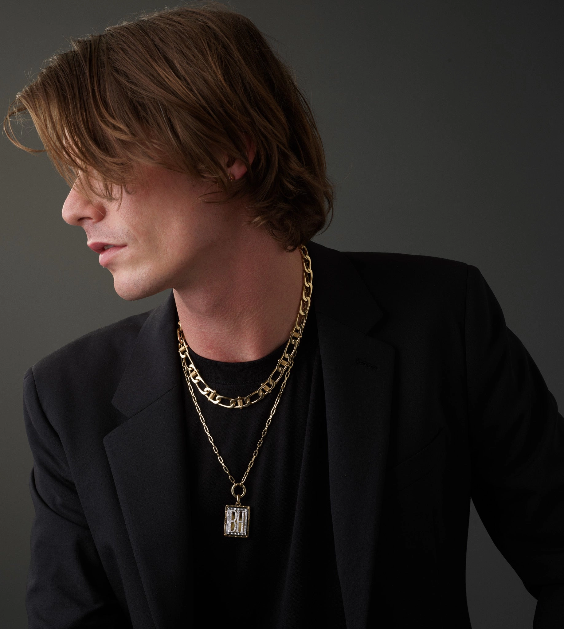 Lovestruck : Pierced Curb Chain Necklace