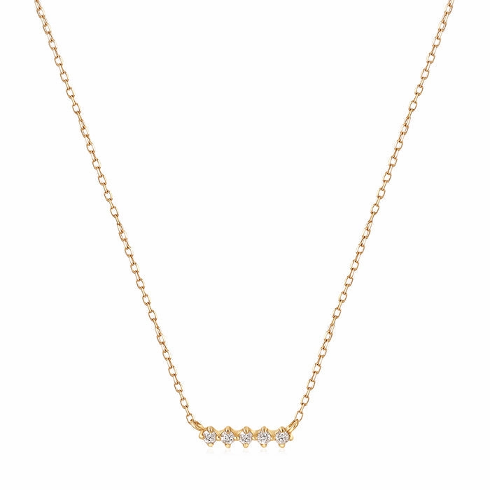 LUCKY | Lab-Grown Diamond Wishbone Necklace
