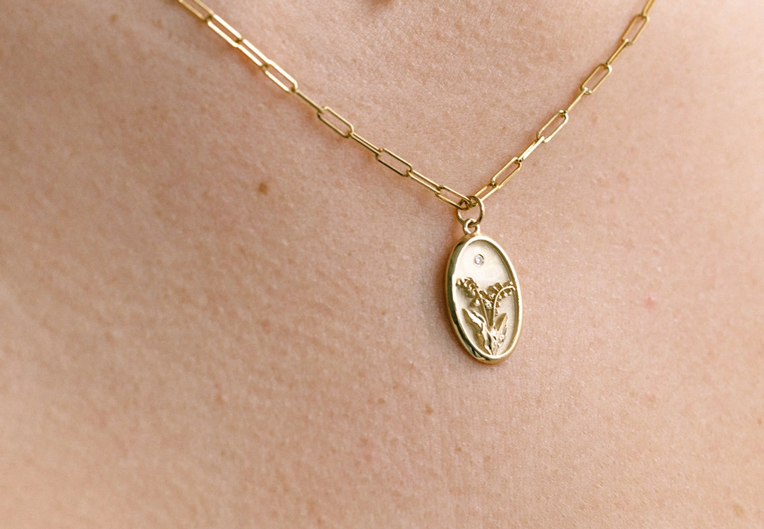 MAY BIRTH FLOWER CHARM