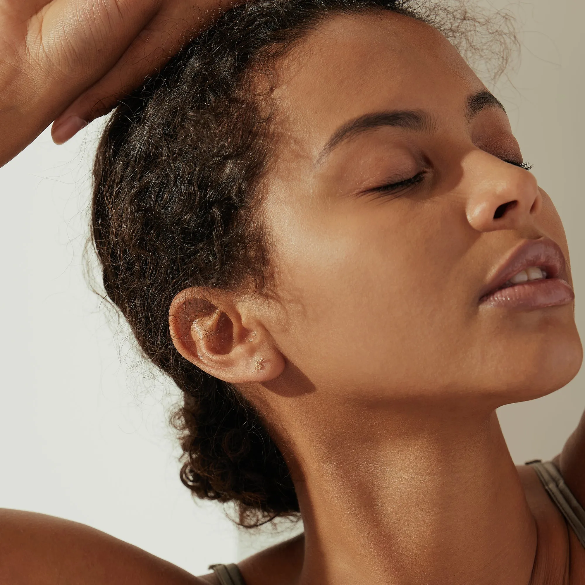 MEDUSA | Snake Single Piercing Earring