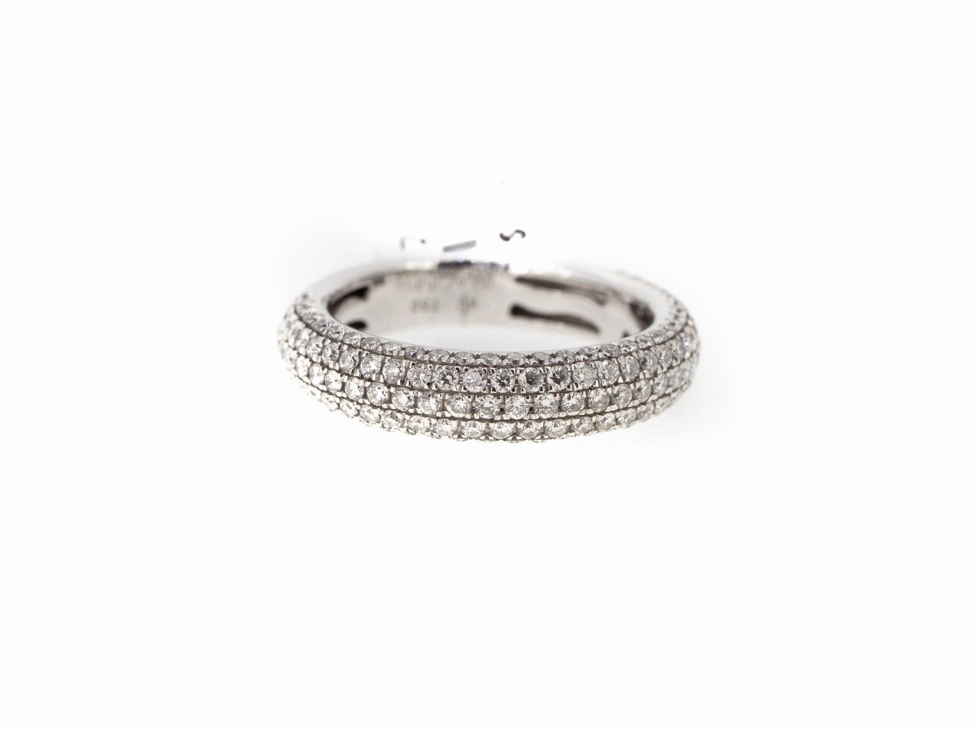 Micro Pave Half Eternity