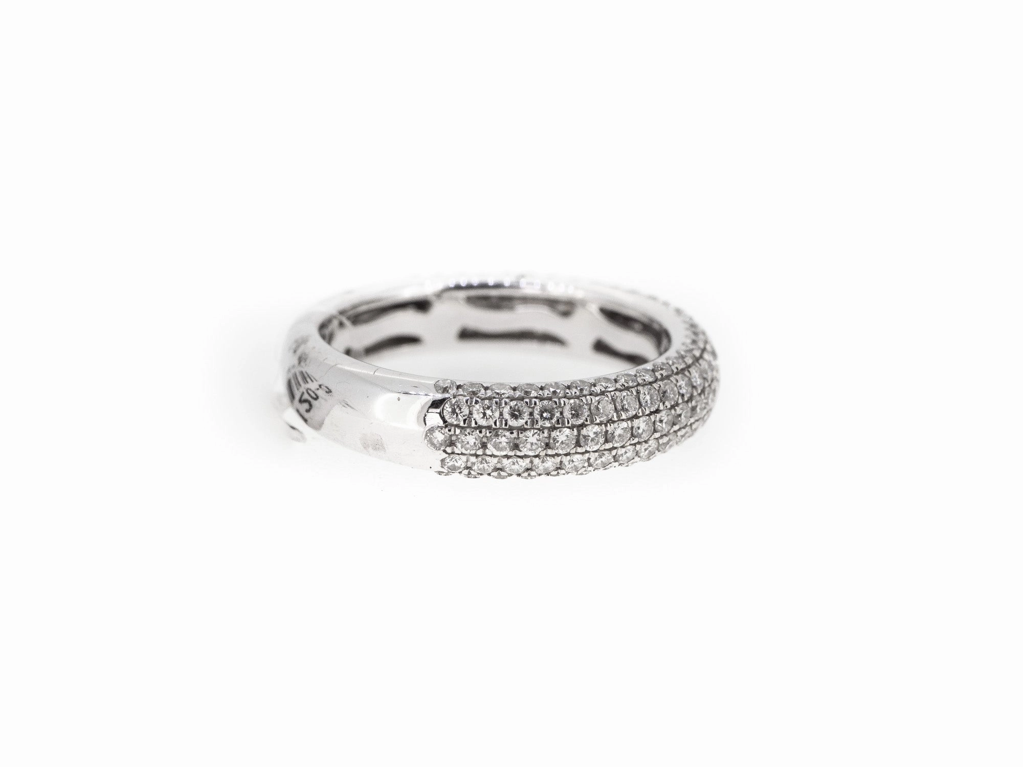 Micro Pave Half Eternity
