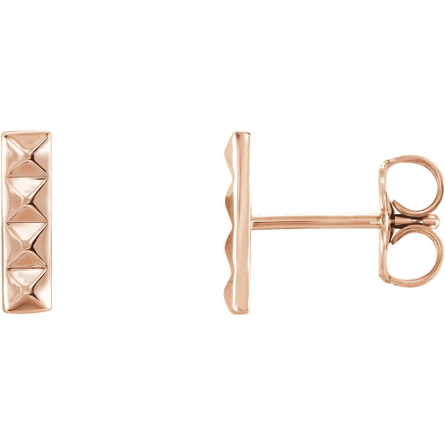 Mini Pyramid Earring