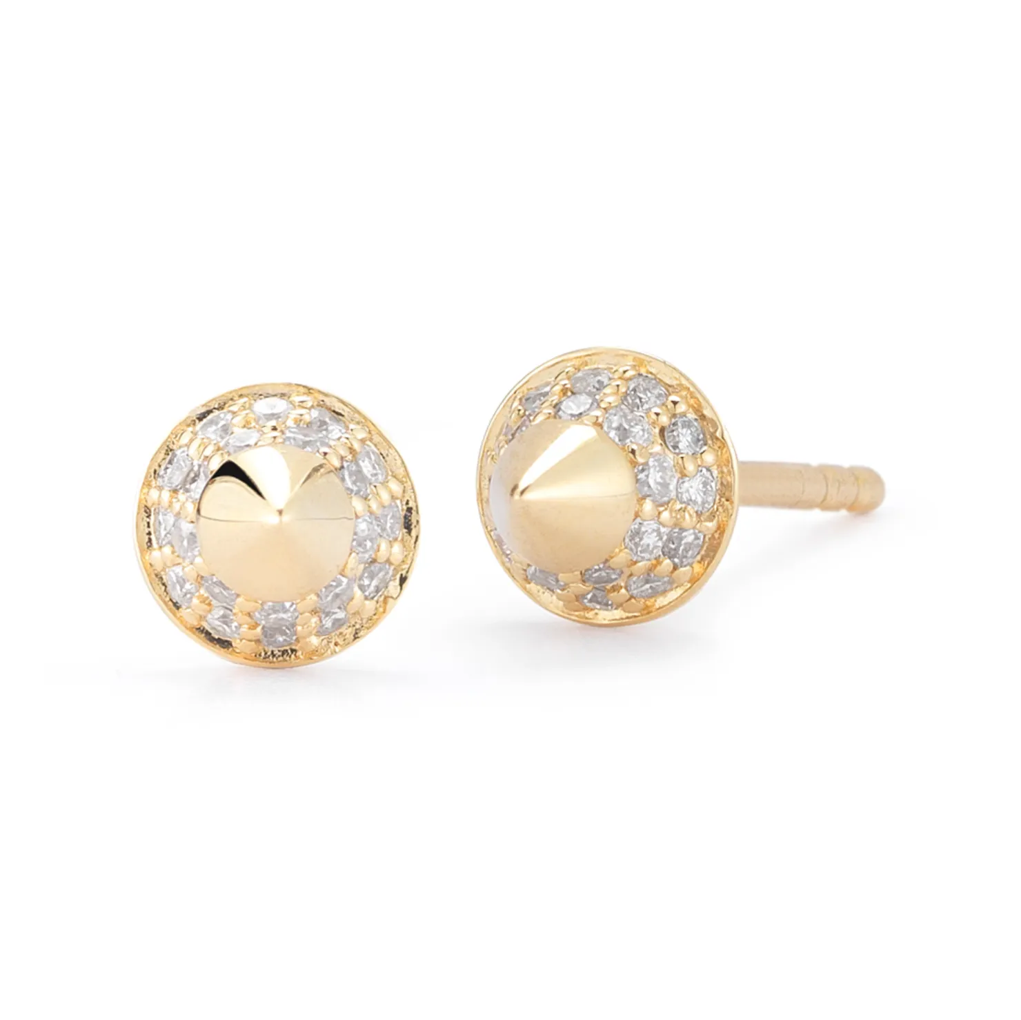 Misty Diamond Earrings
