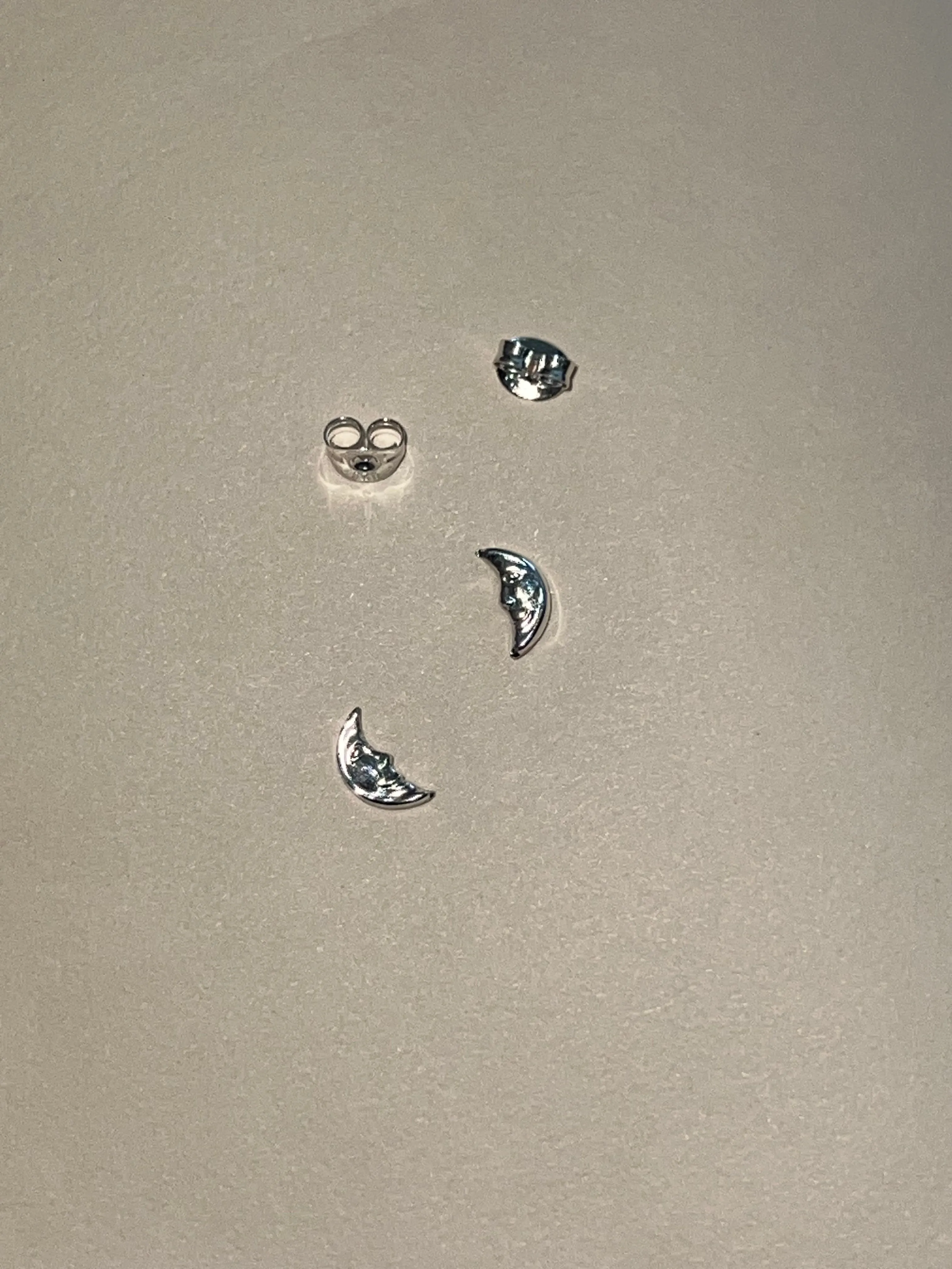 Moonface Studs