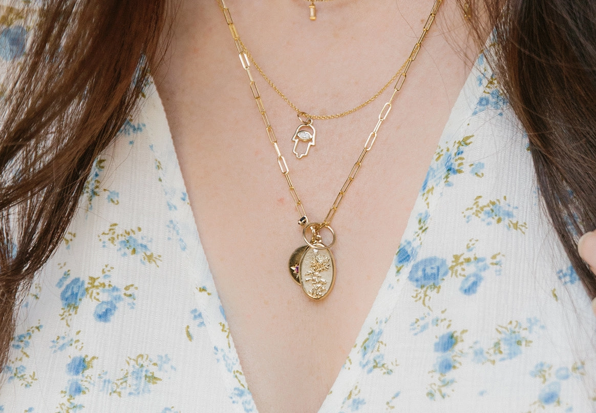 NOVEMBER BIRTH FLOWER CHARM