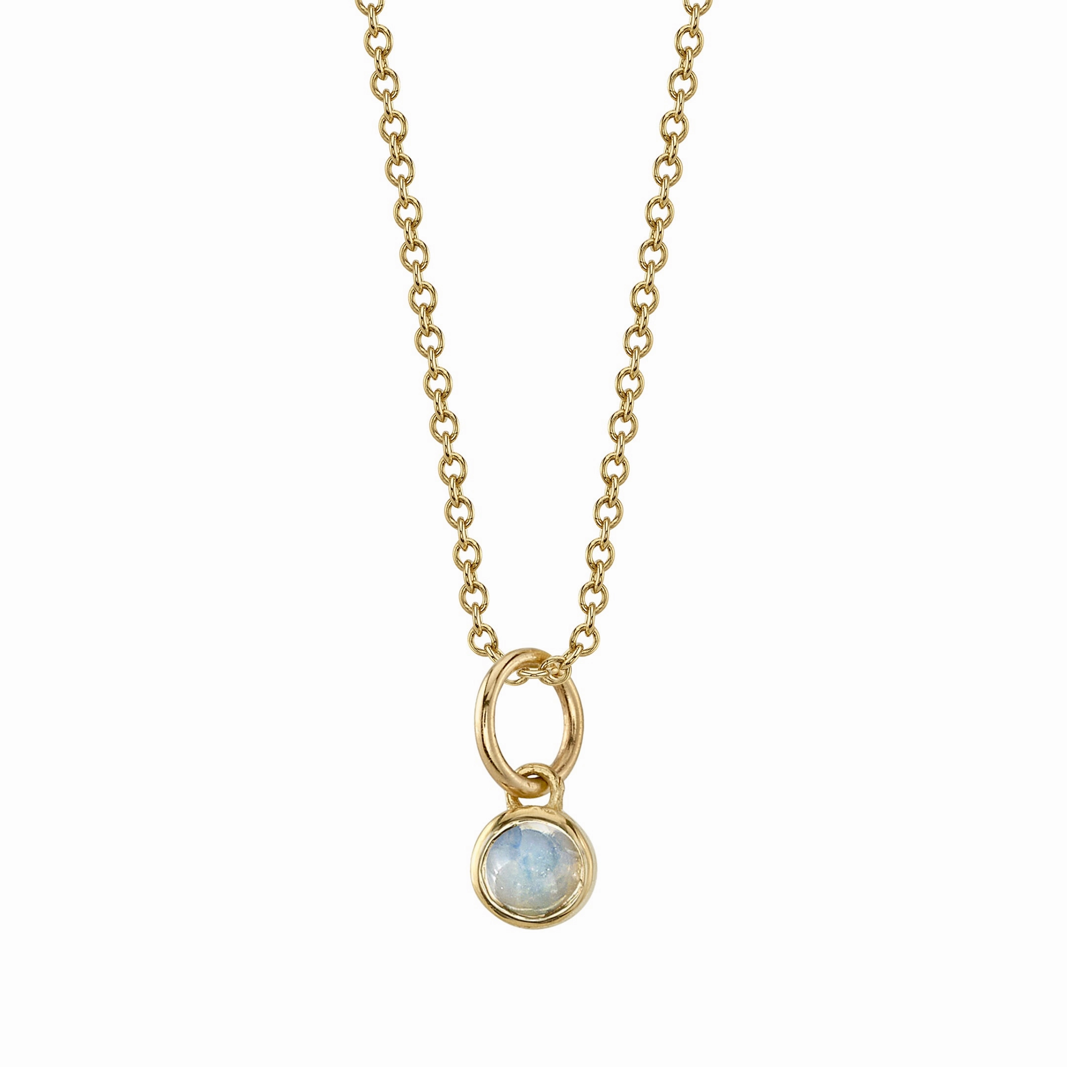 OPAL BIRTHSTONE CHARM