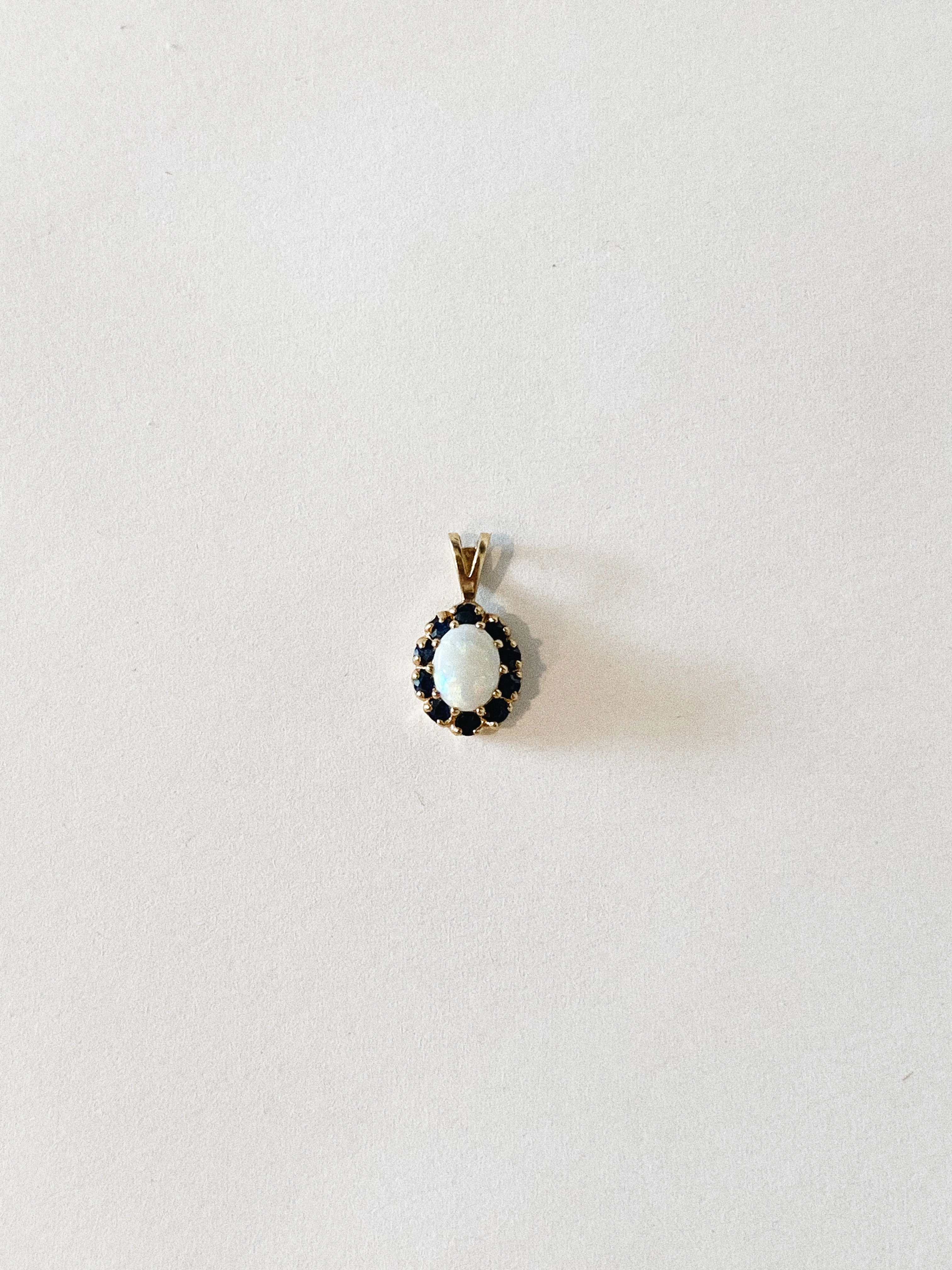 Opal Oval Pendant