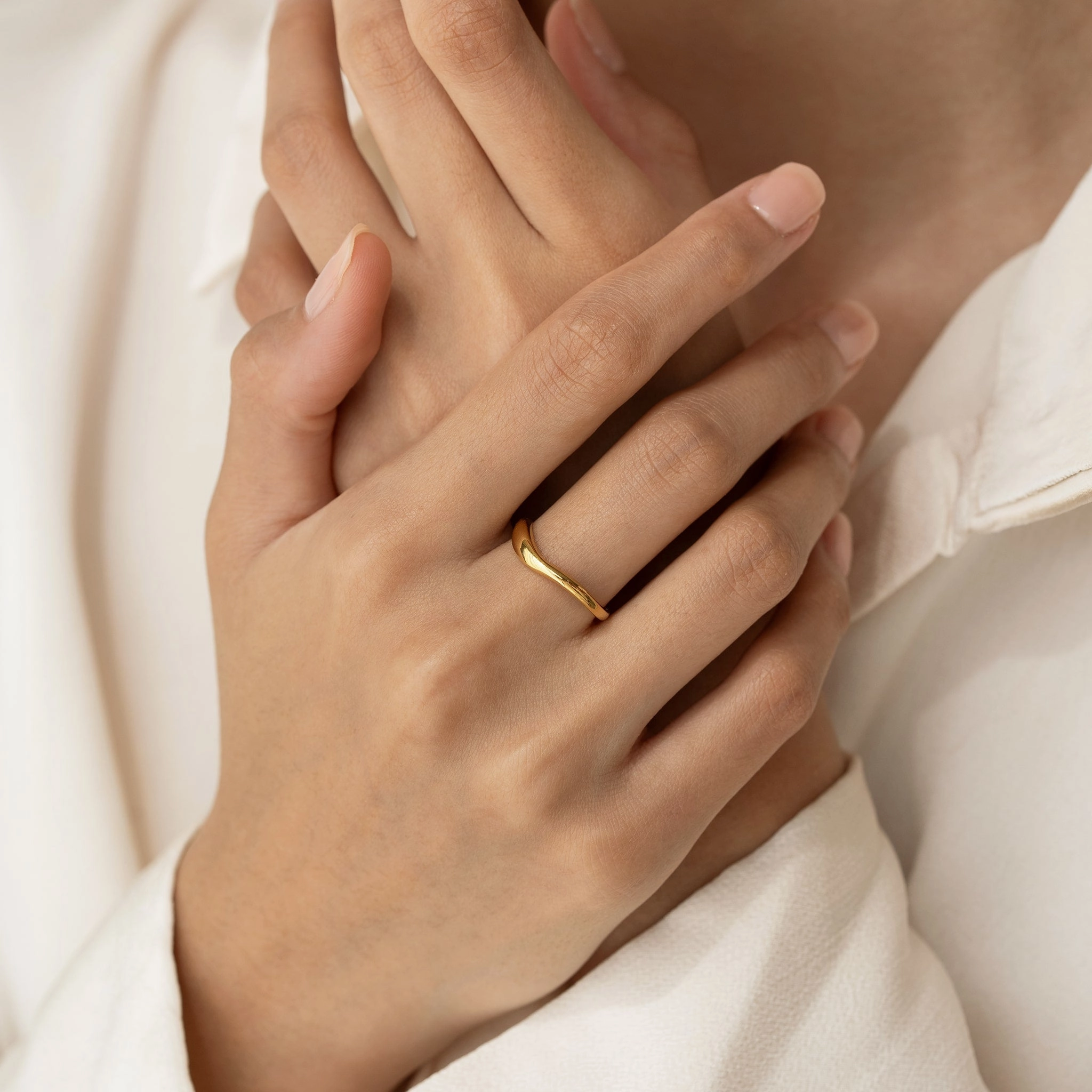 Organic Wavy Ring - Nyssa