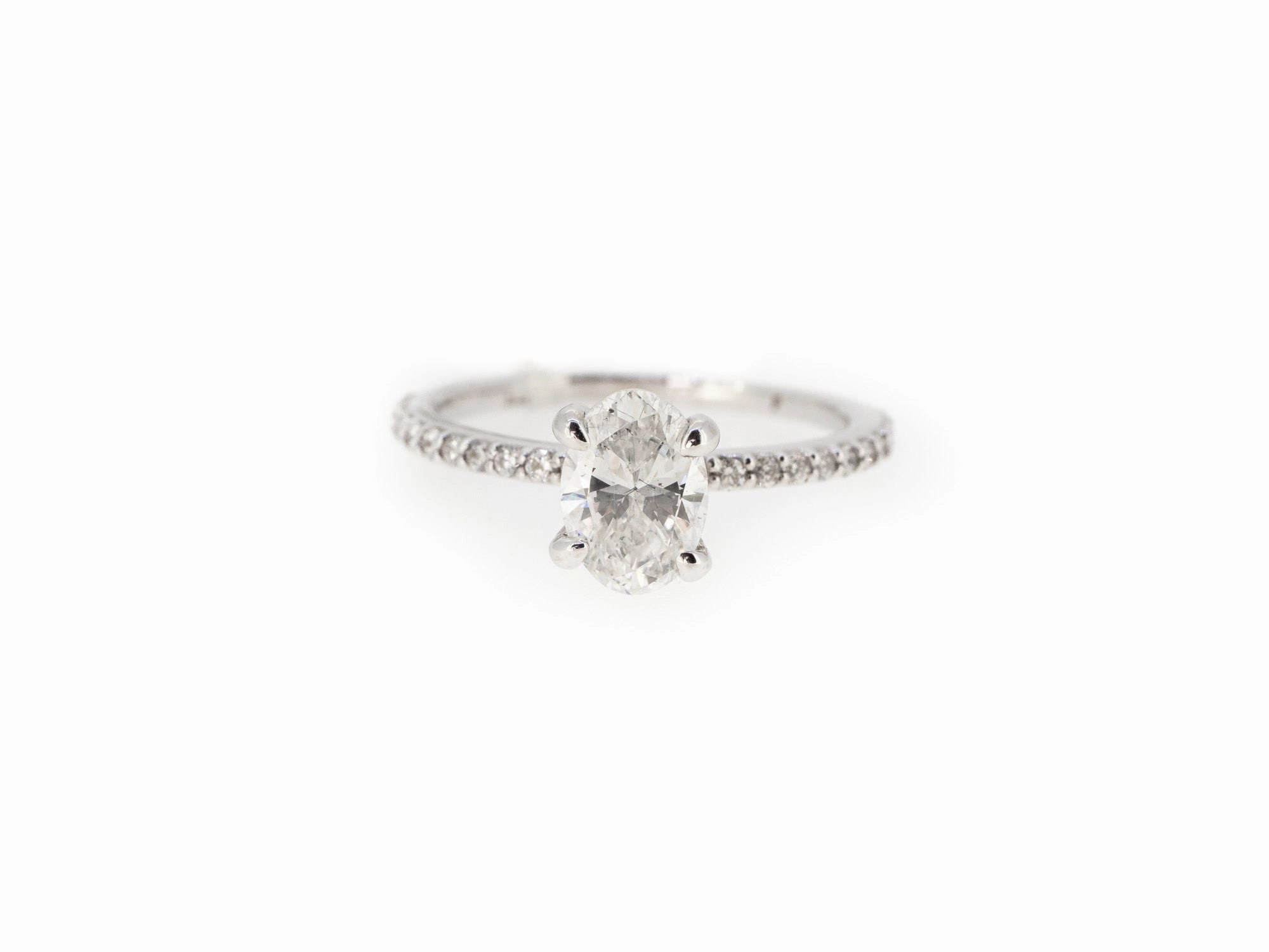 Oval Solitaire Engagement