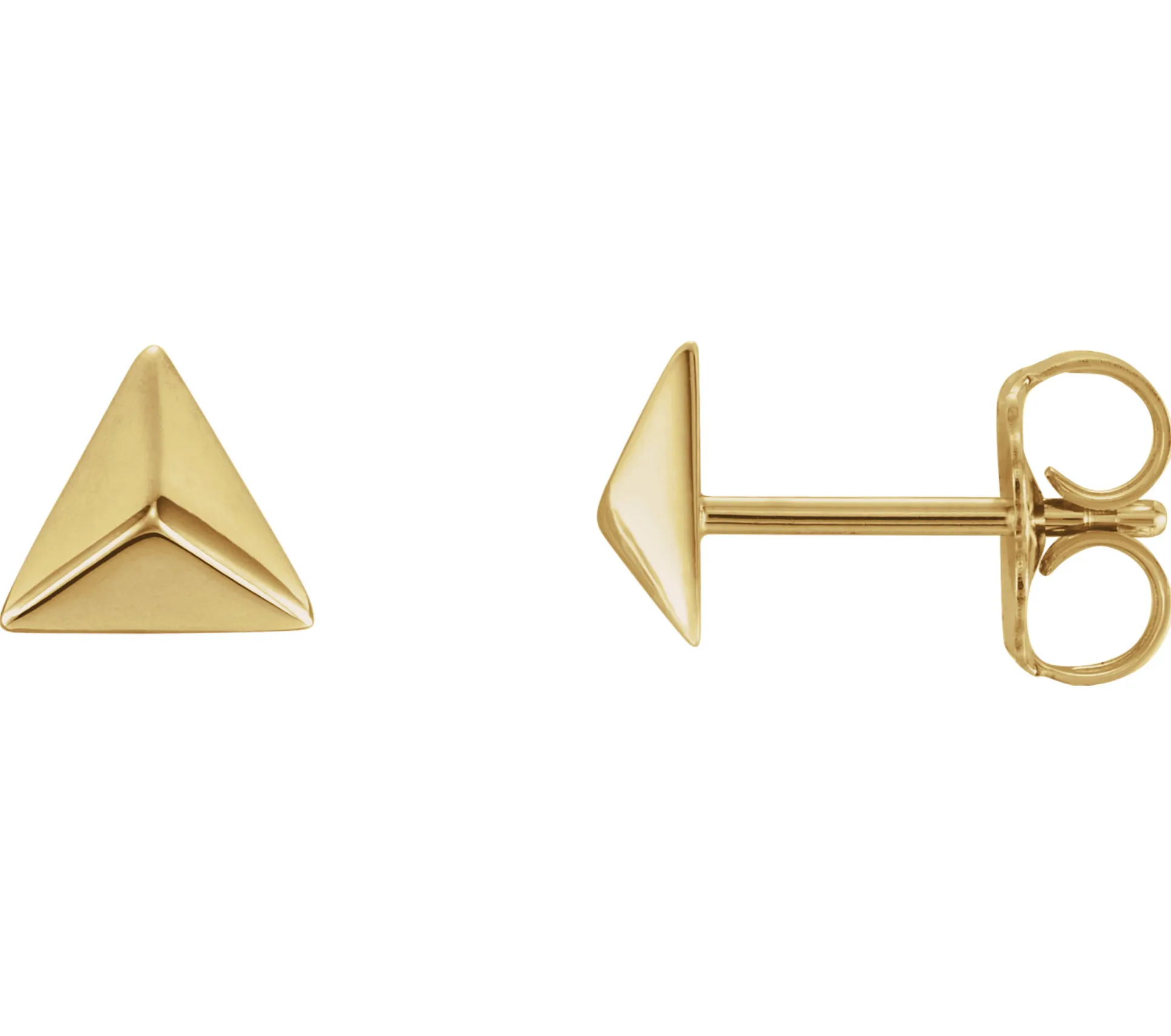 Petite Triangle Earrings