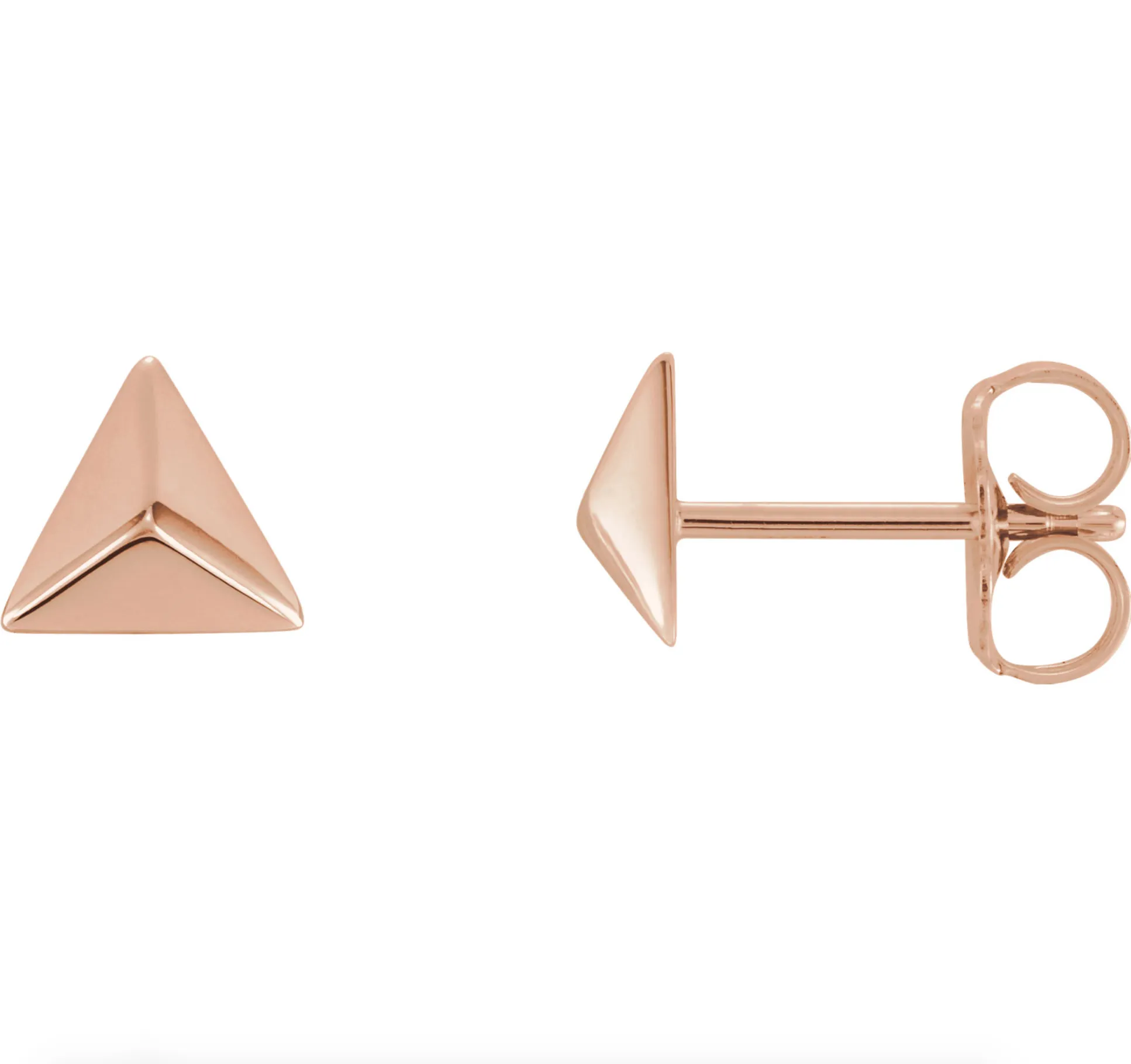 Petite Triangle Earrings