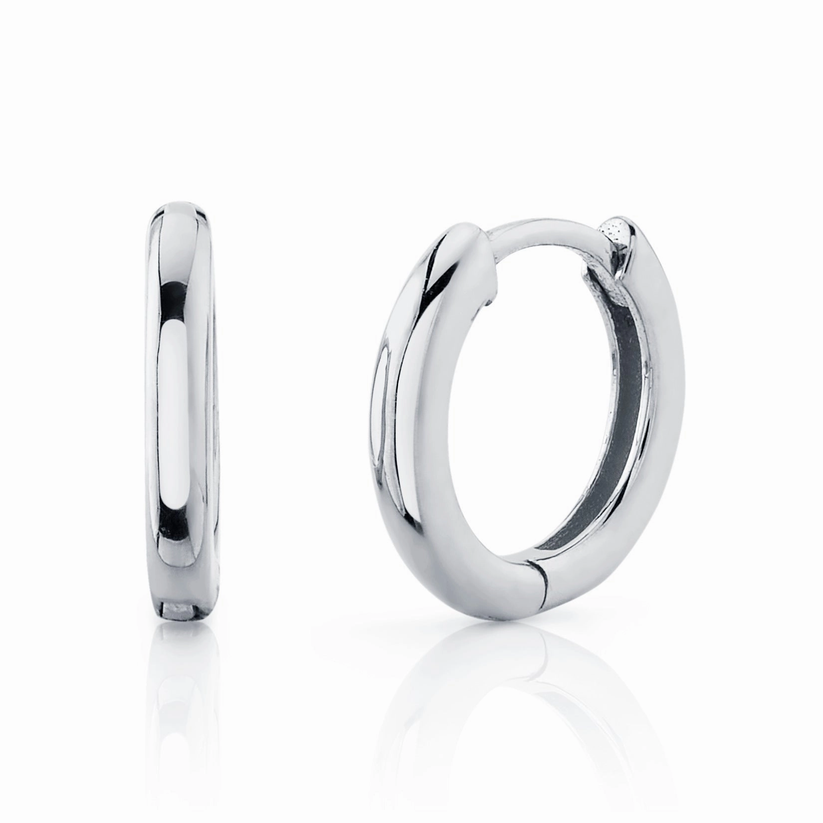 PLAIN BABY HOOP EARRINGS