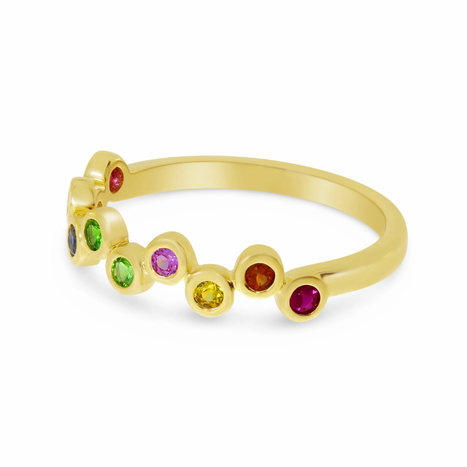Rainbow Sapphire Bubble Stacker