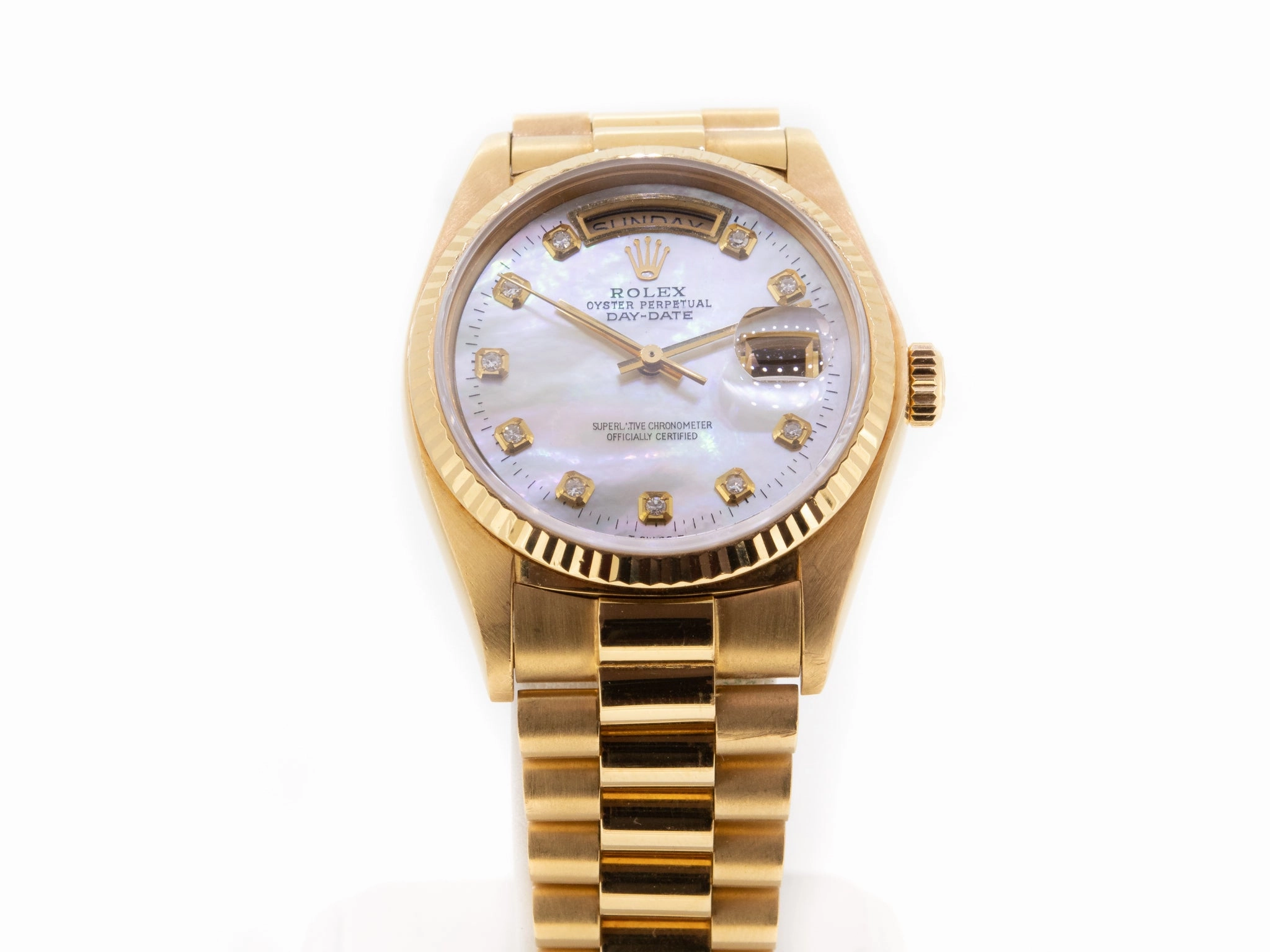 Rolex Day-Date President -36mm 18k Yellow Gold