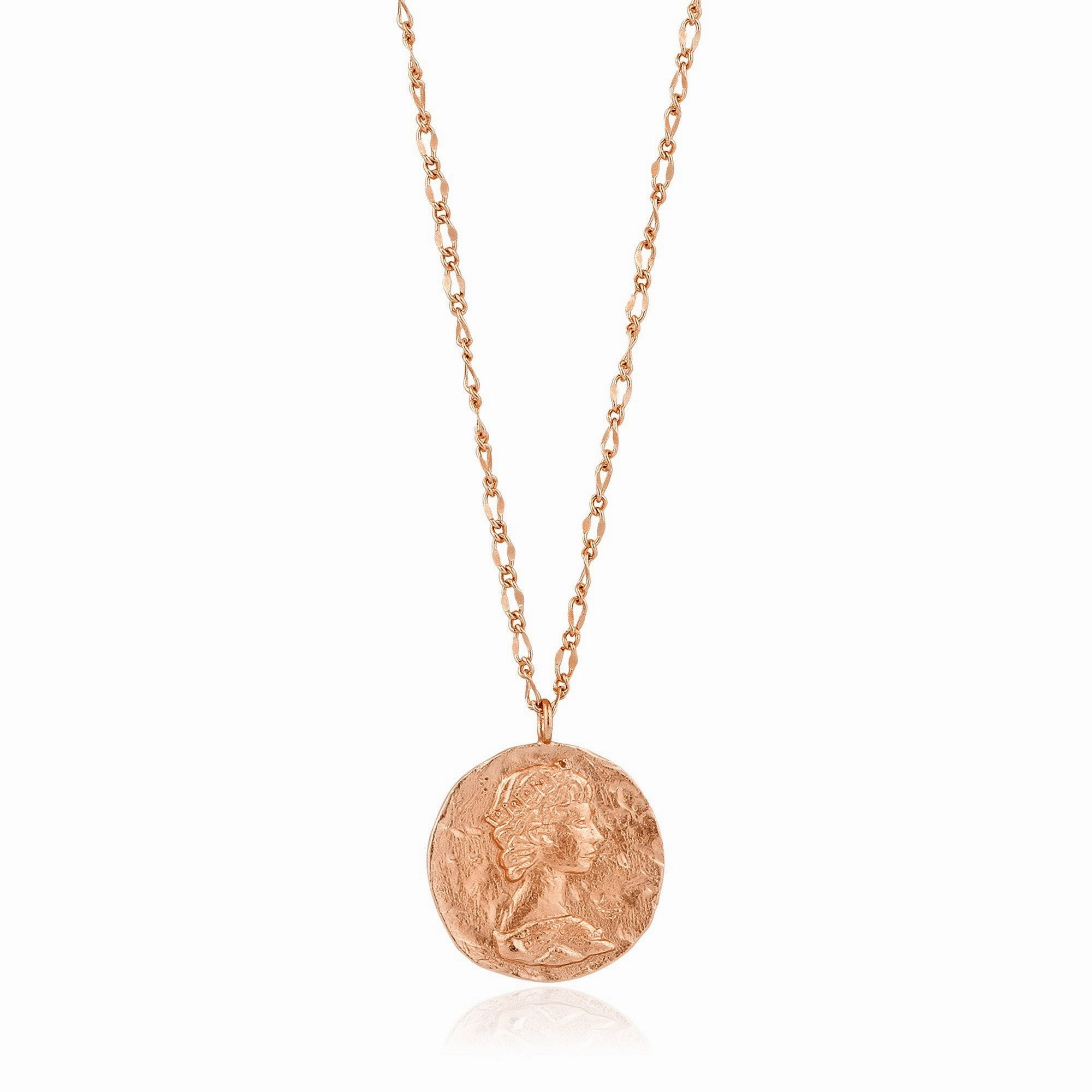 Rose Gold Roman Empress Necklace
